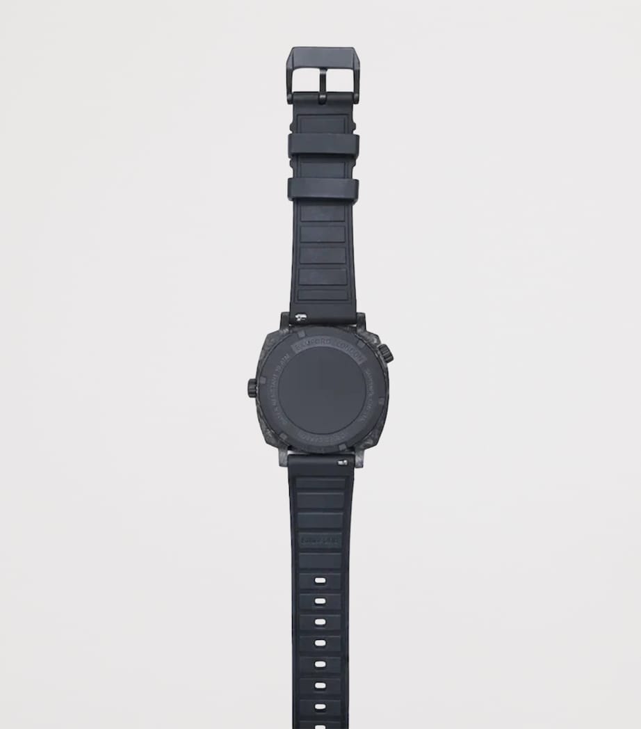 Bamford London Forged Carbon GMT Watch 40mm Black Image 5