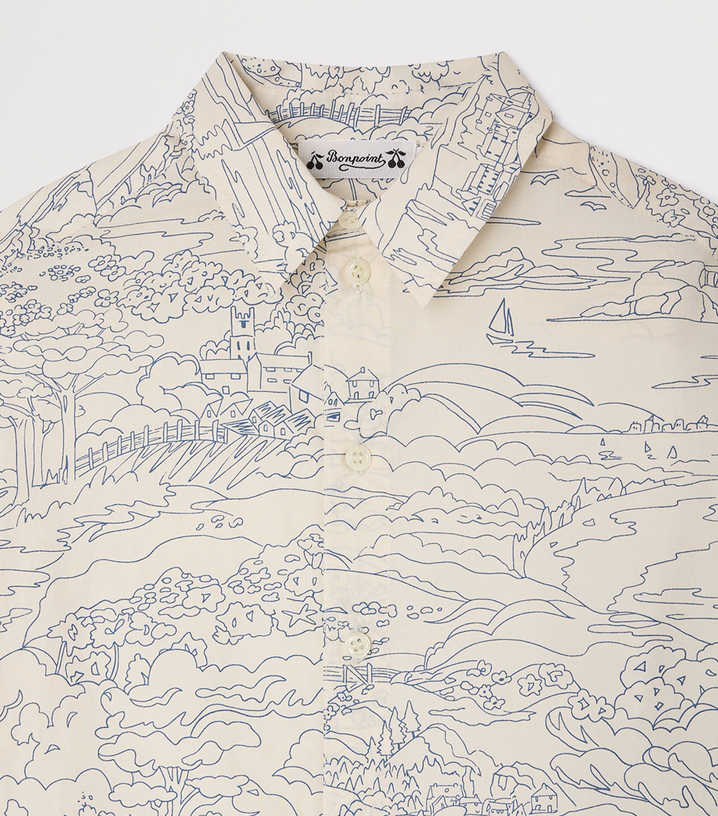 Cotton Printed Shirt (10-14 Years) IMP ENCRE Image 3