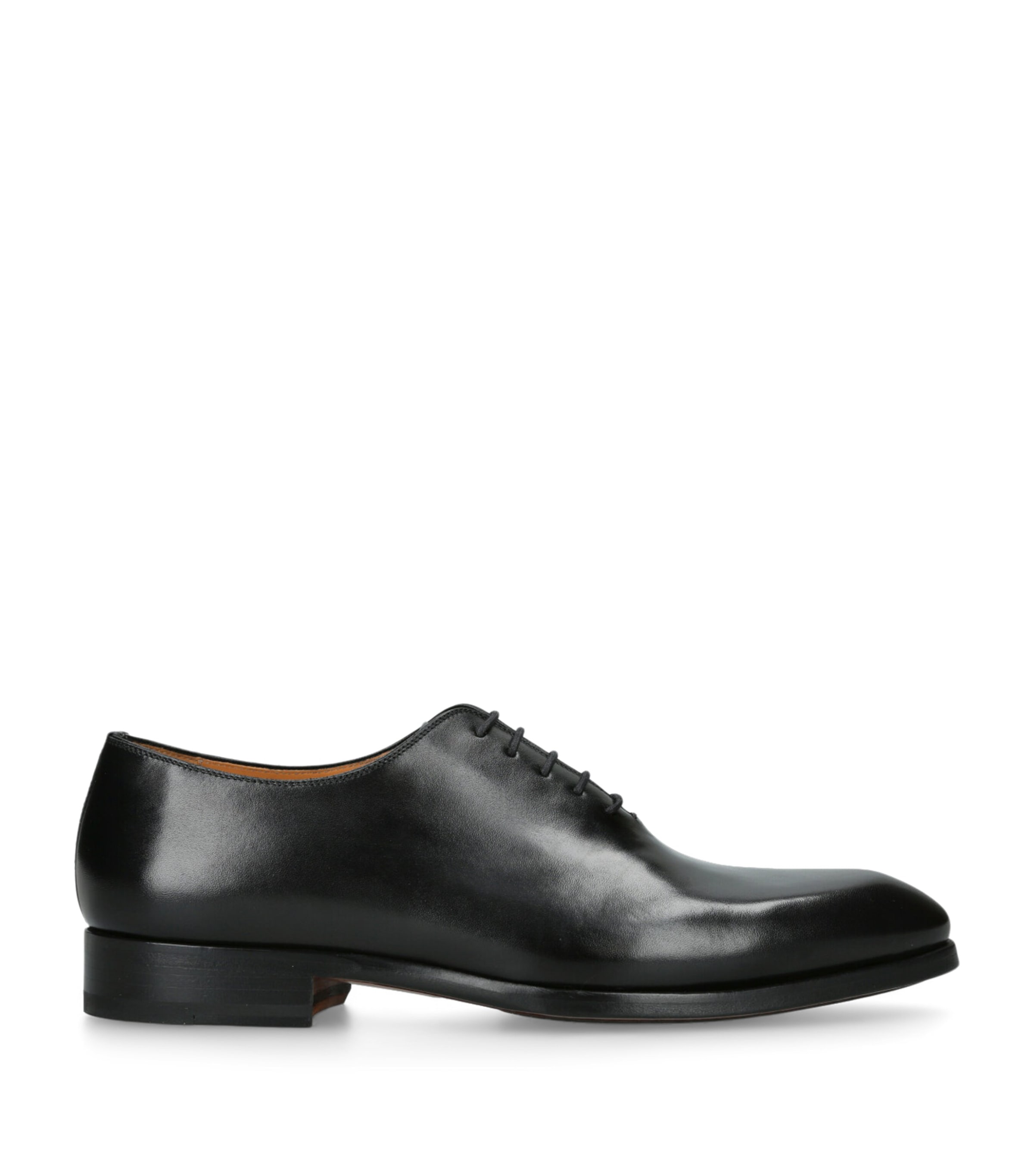Magnanni Leather Flex Wholecut Oxford Shoes Black Image 1