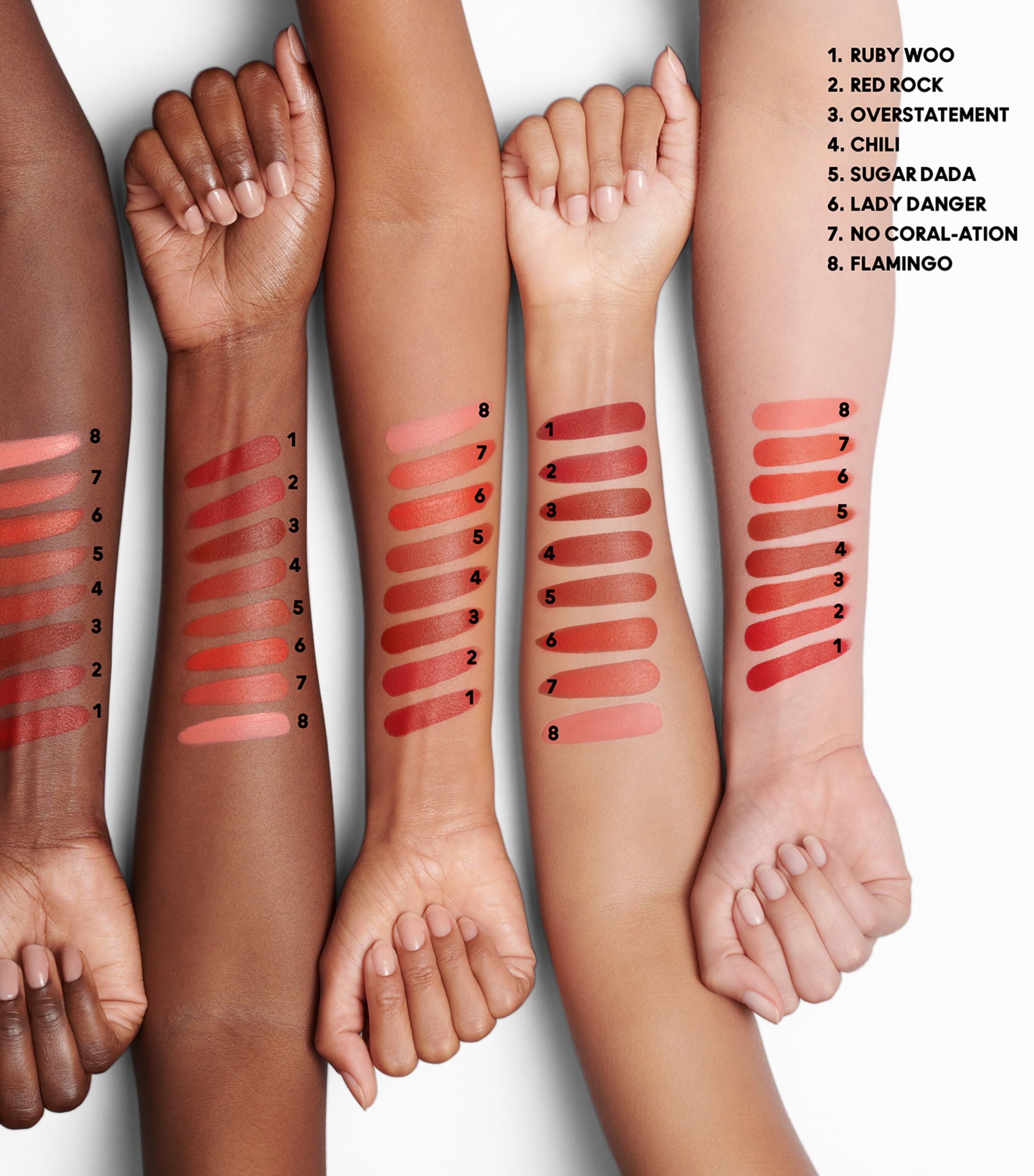 MACximal Silky Matte Lipstick RUBY WOO Image 3