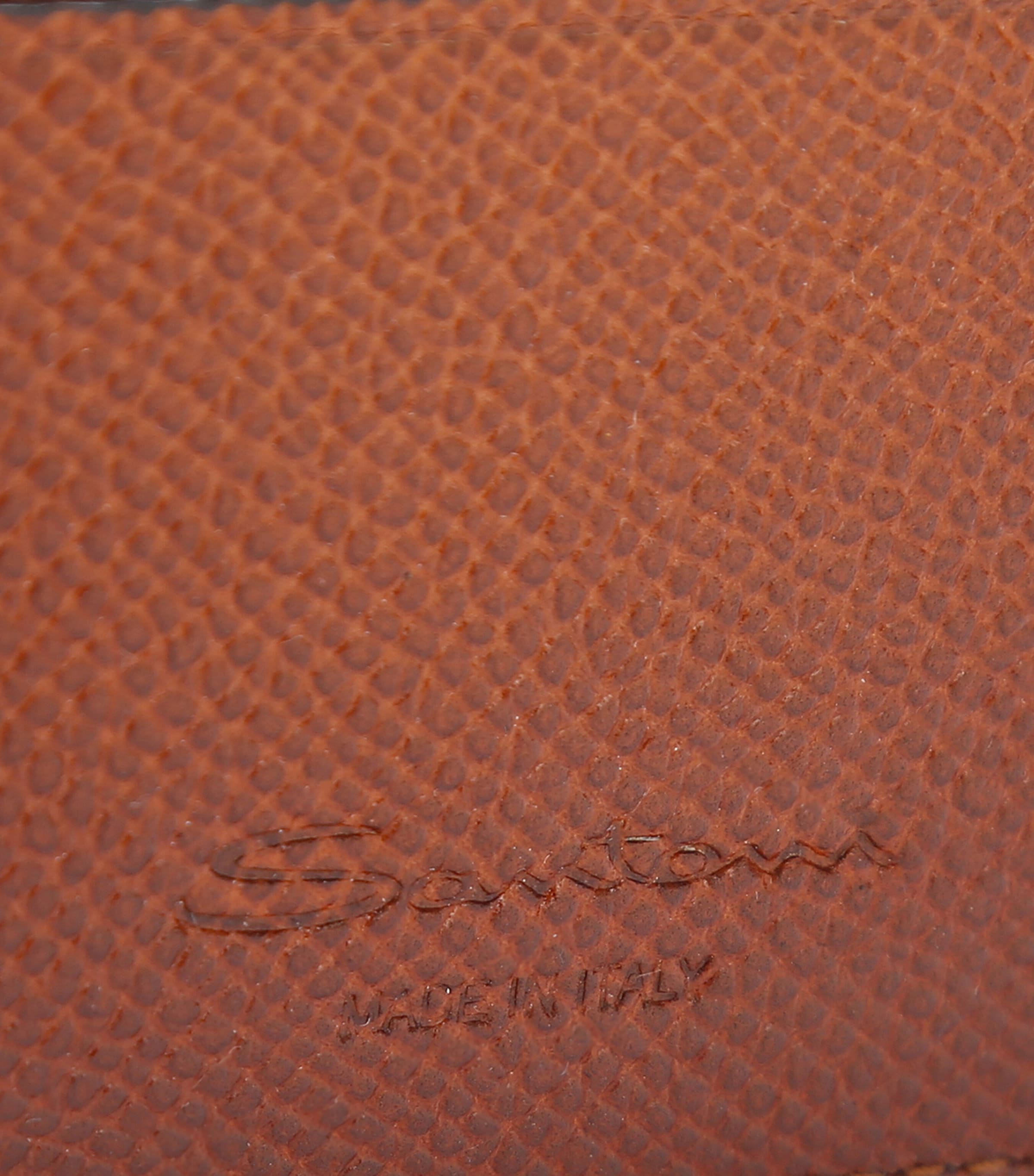 Leather Card Holder BROWN Image 4