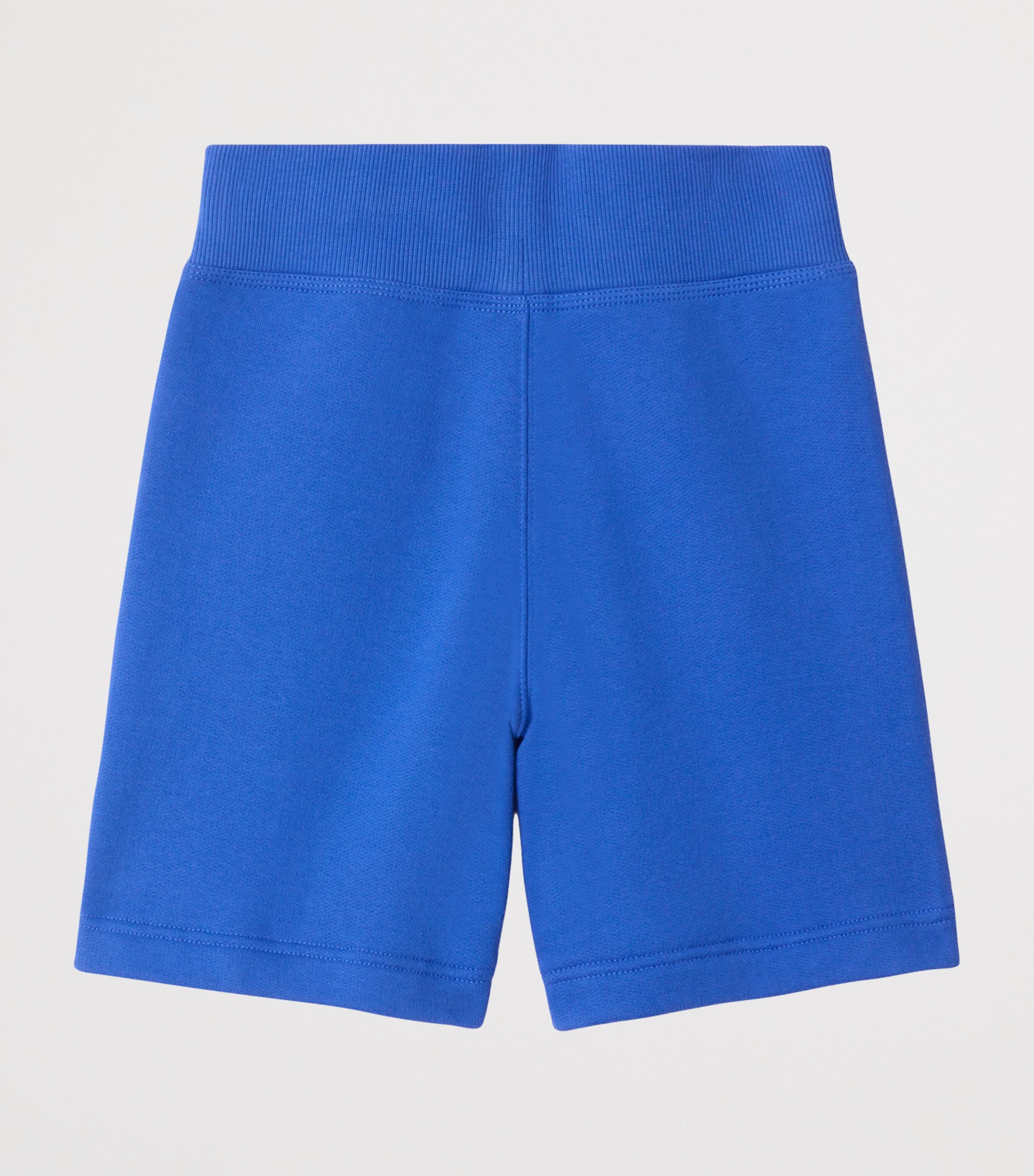 Burberry Kids Cotton Check-Trim Shorts (14 Years) Hyacinth Blue Image 2