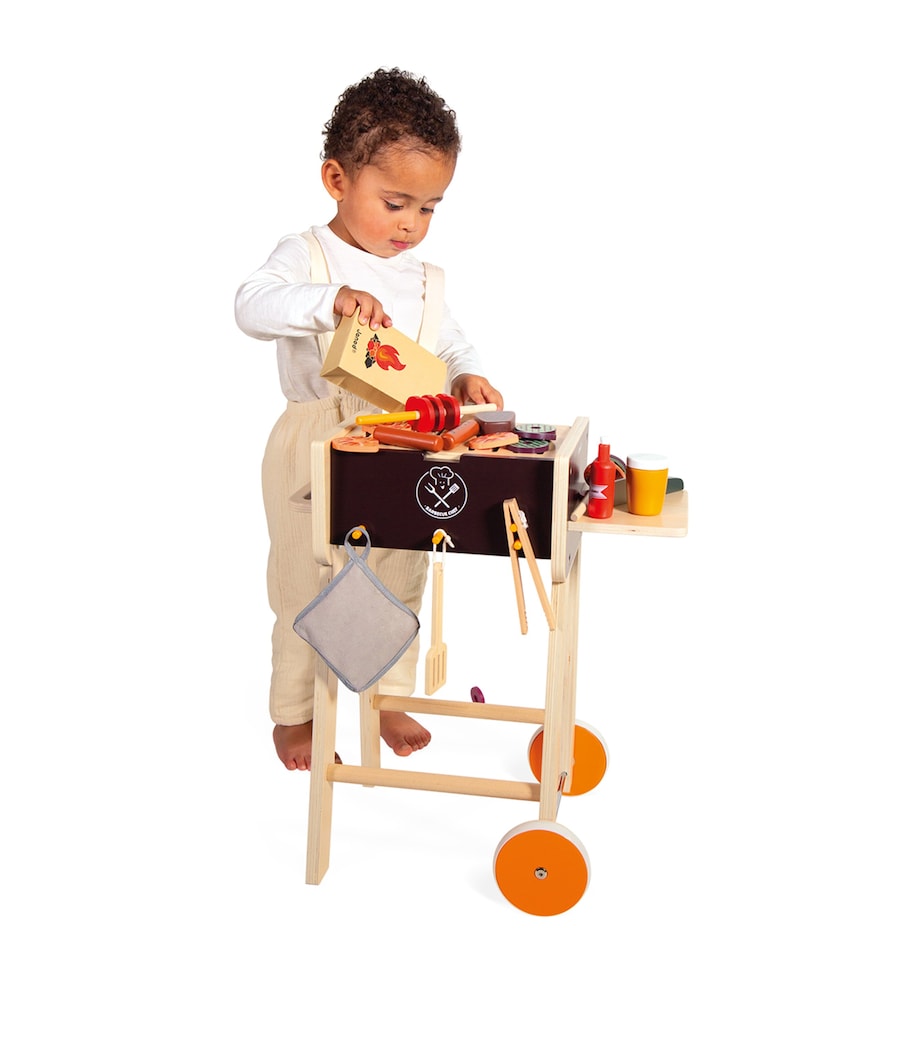 Wooden Barbeque Set MULTI Image 6