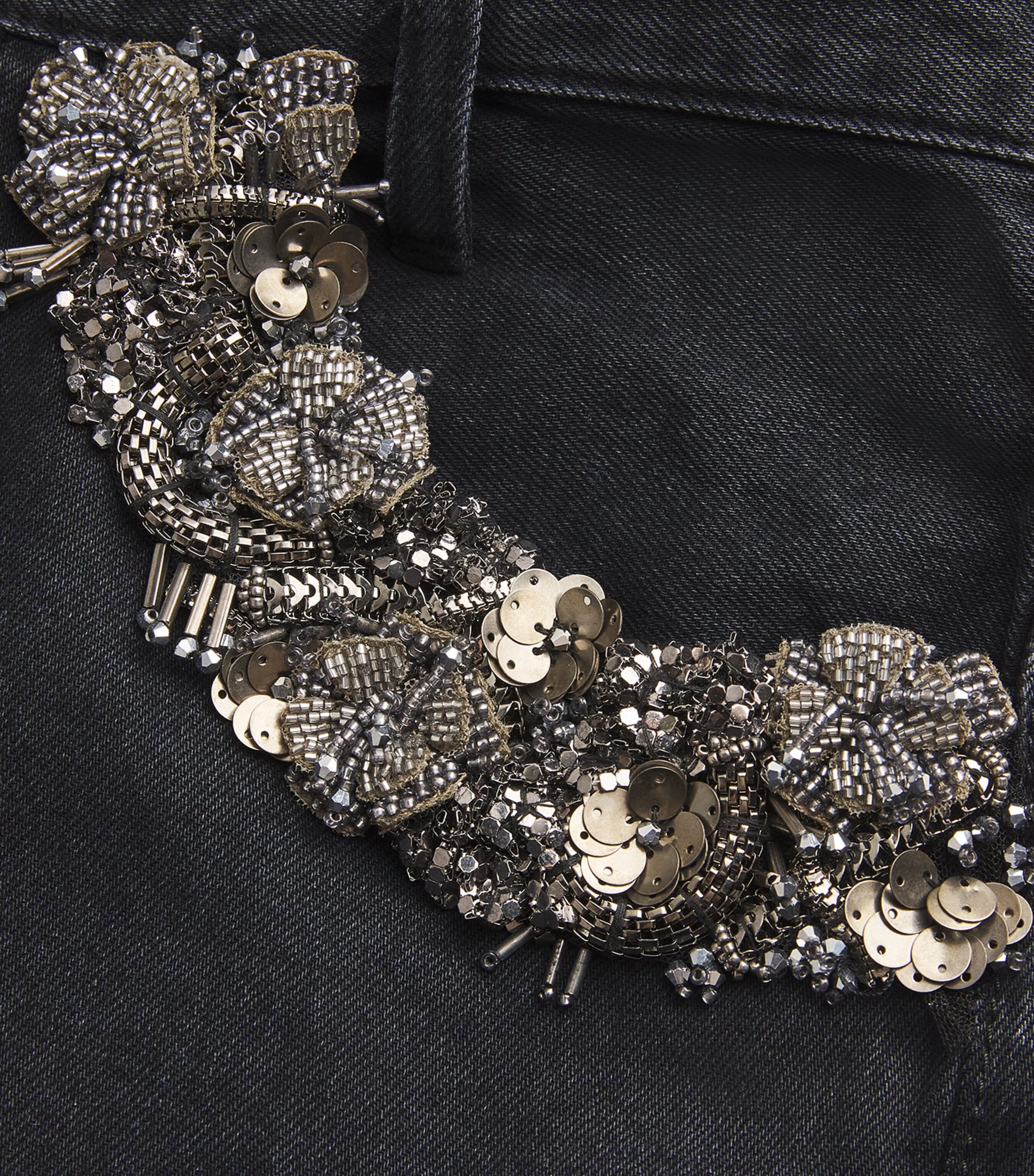 Organic Beaded Straight-Leg Jeans PORTIA Image 5