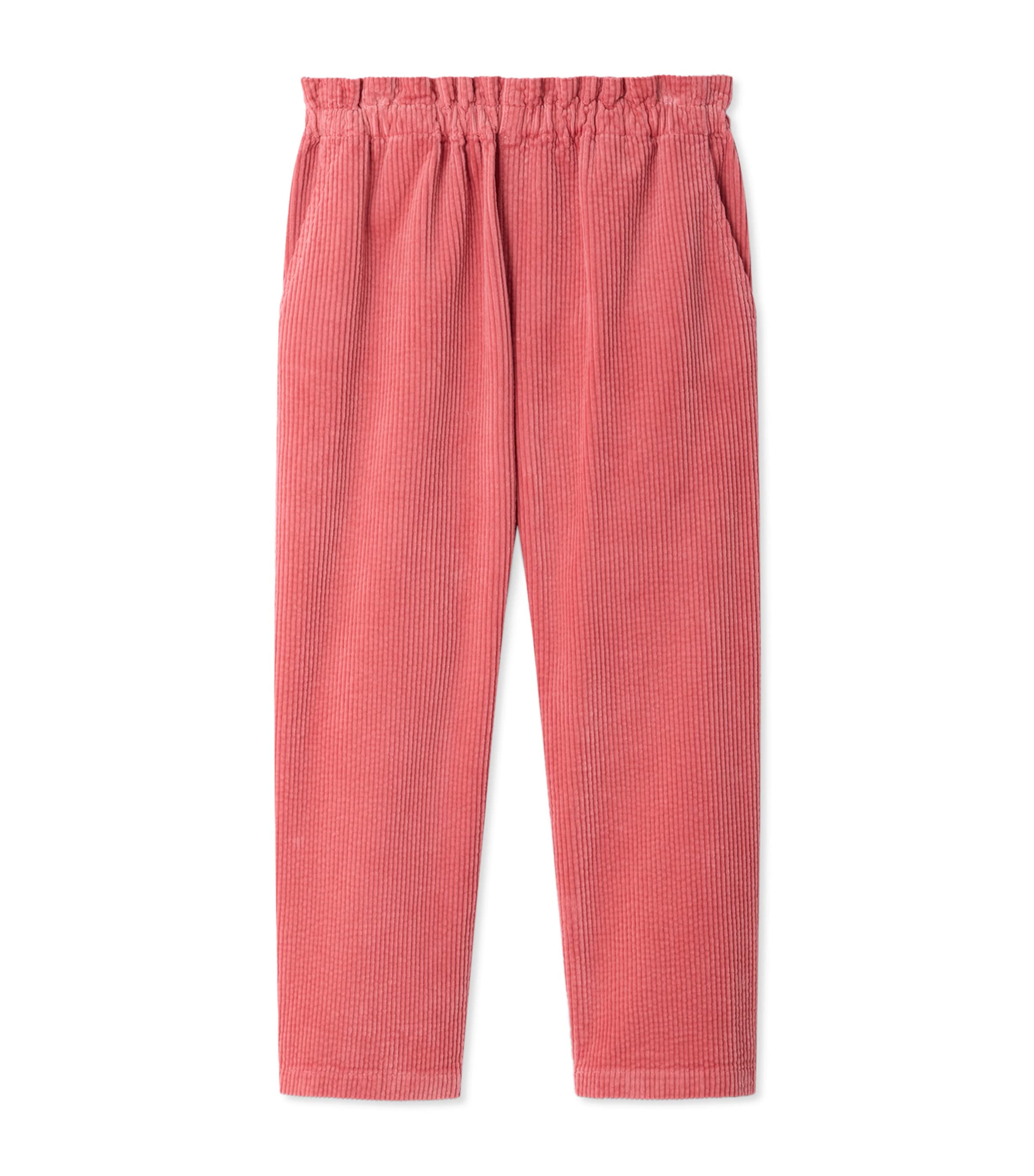 Bonpoint Stretch Cotton Corduroy Trousers (4-8 Years) Framboise Image 1