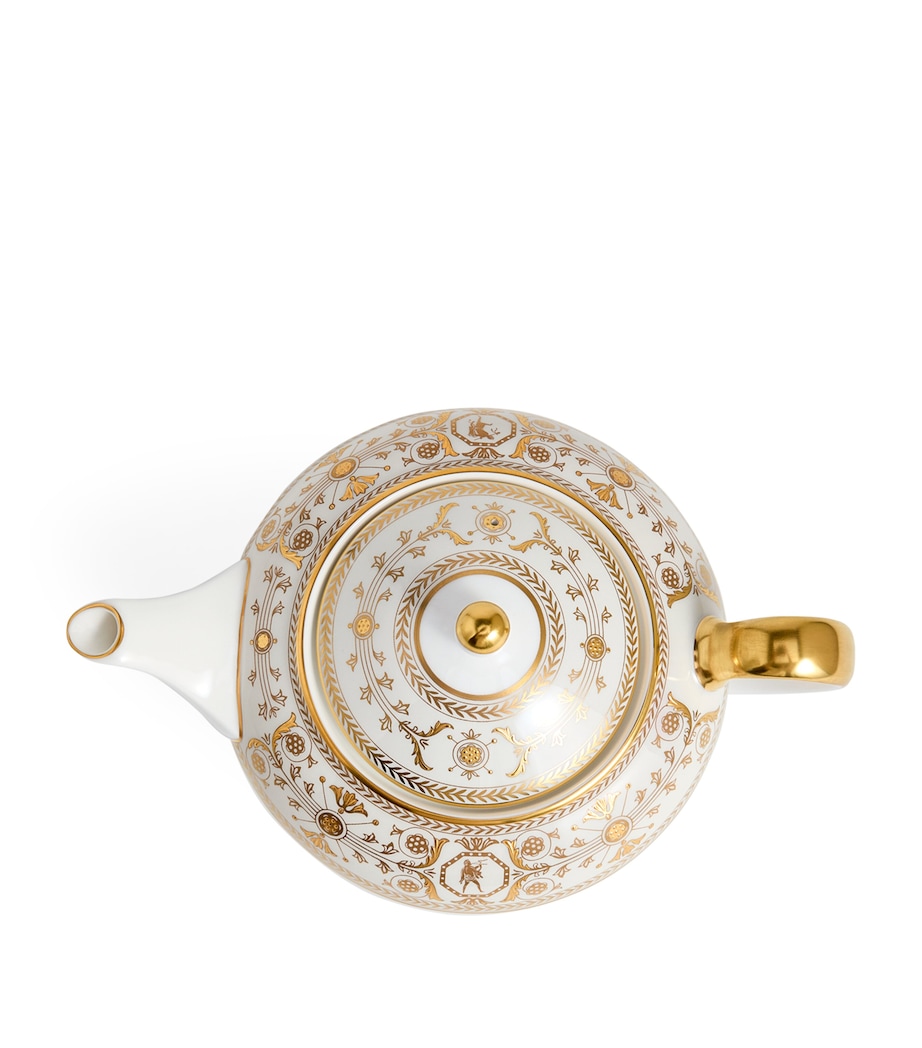 Bone China Bacchus Teapot (800ml) PINK Image 4