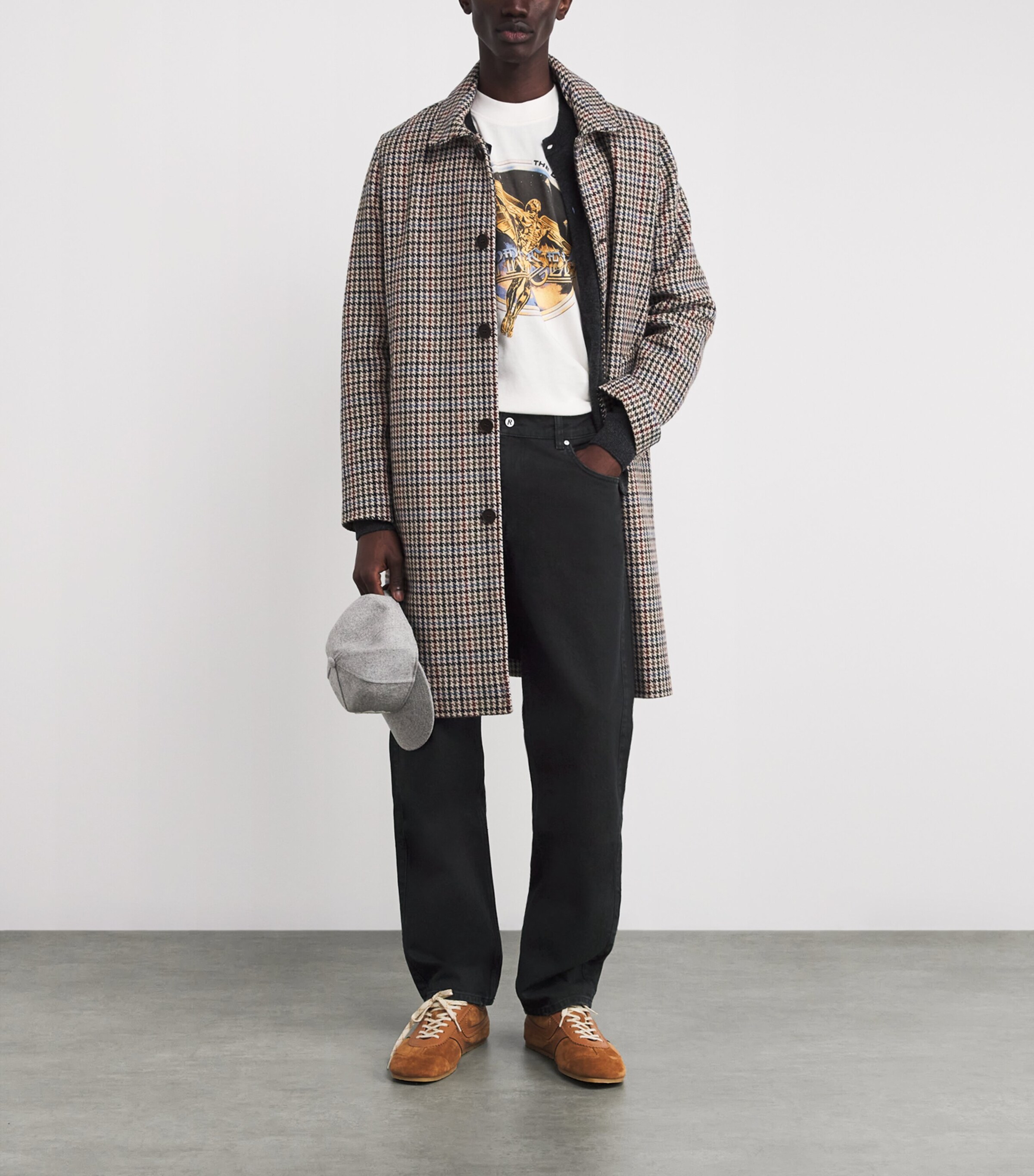 Relaxed Straight Jeans BLACK Image 2