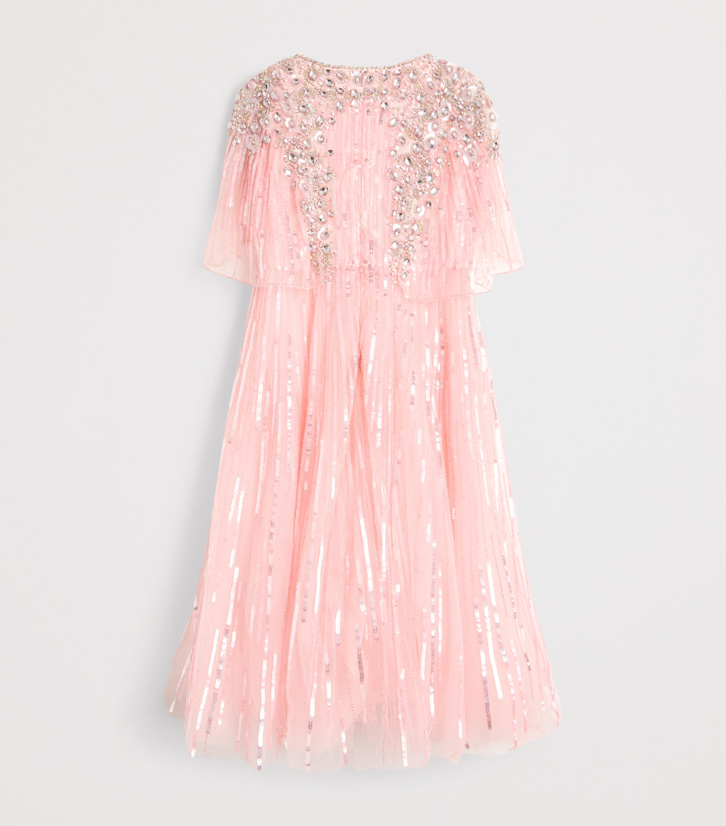 Jenny Packham Kids Embellished Clover Dress (6 Years-14 Years) Bunny Image 2