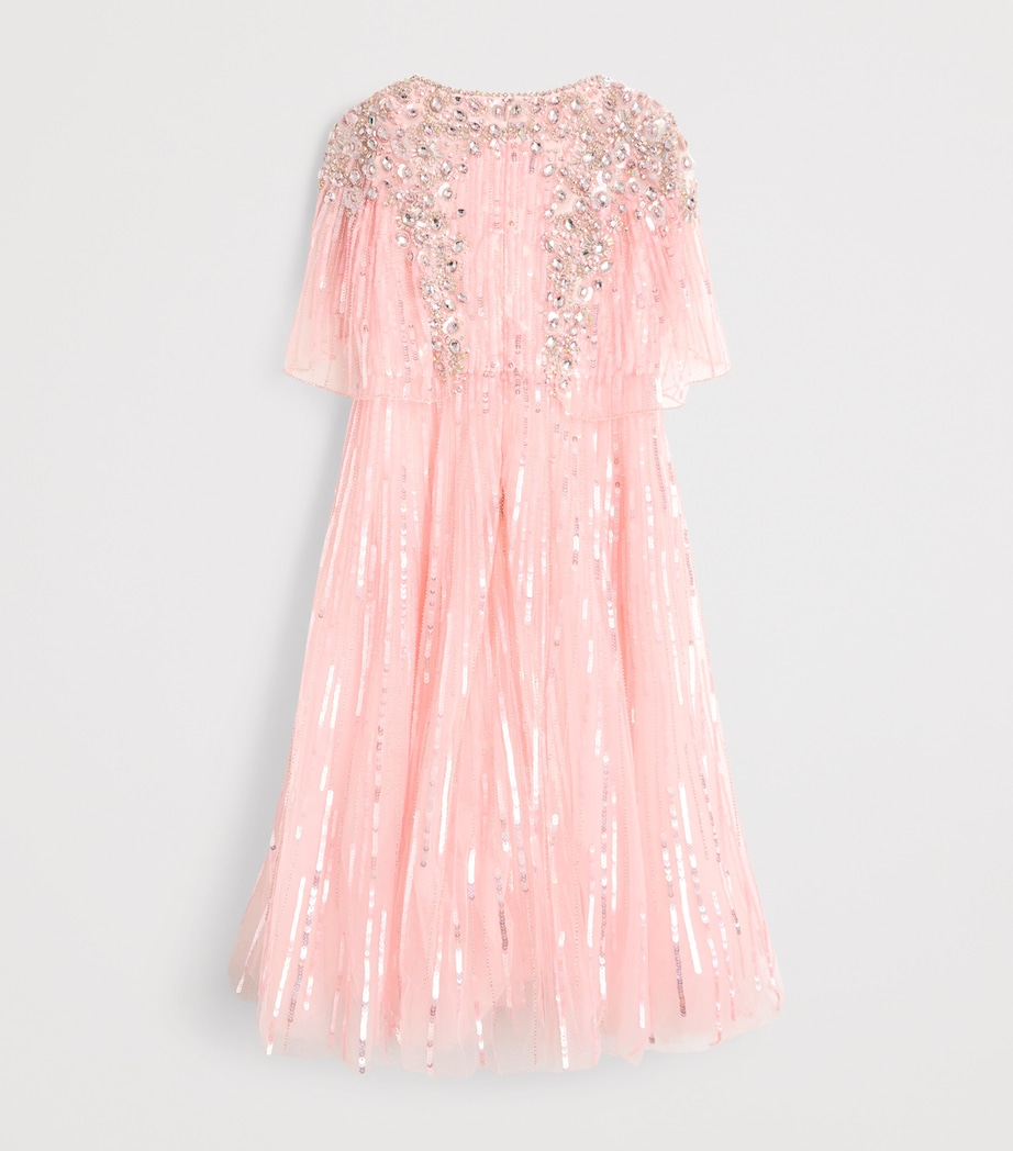 Jenny Packham Kids Embellished Clover Dress (6 Years-14 Years) Bunny Image 2