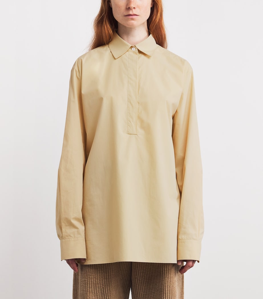 Margan Cotton Polo Shirt SAND Image 3