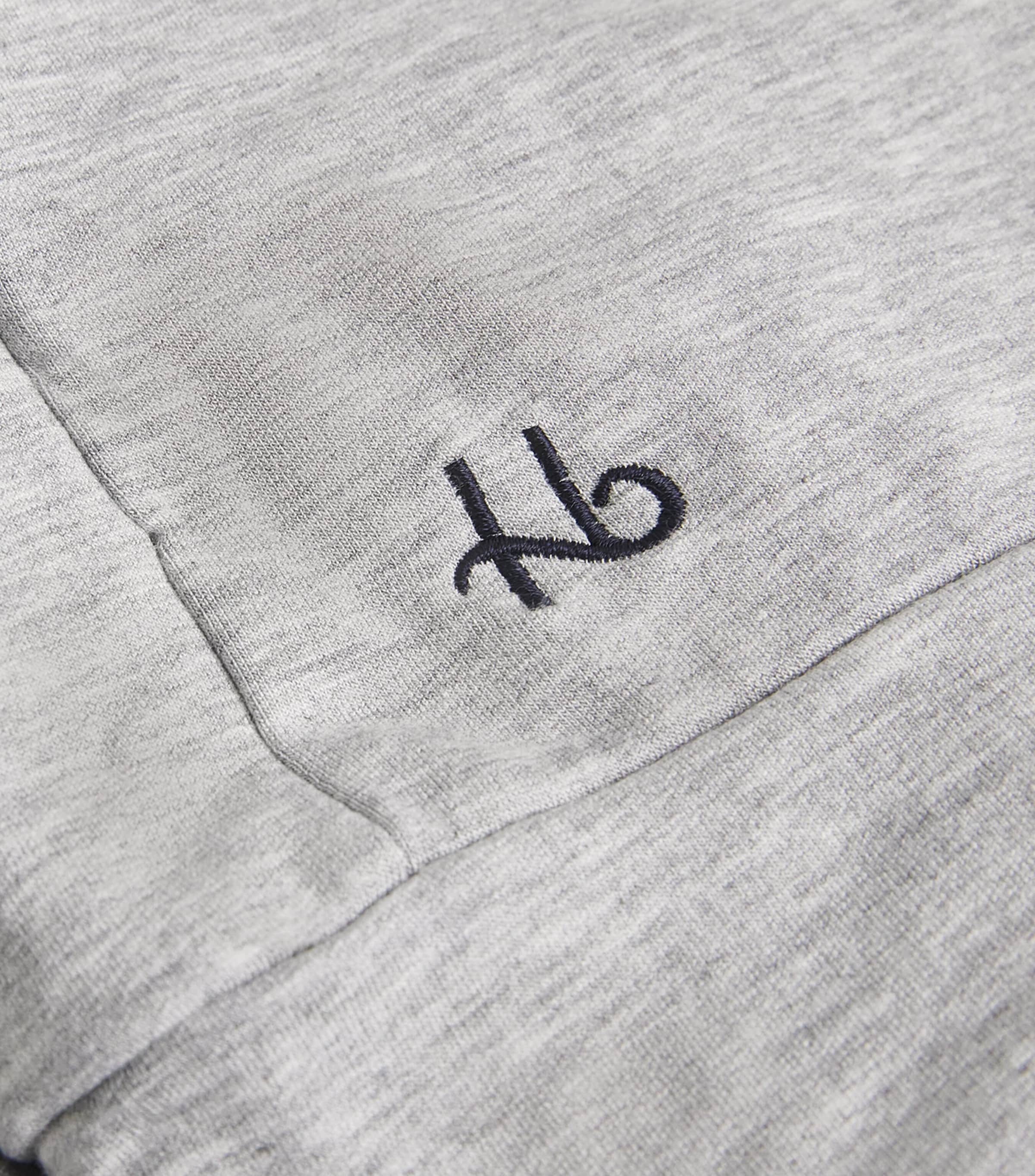 Jersey Snuggle Cruise Sweatshirt LIGHT GREY/NAVY Image 5