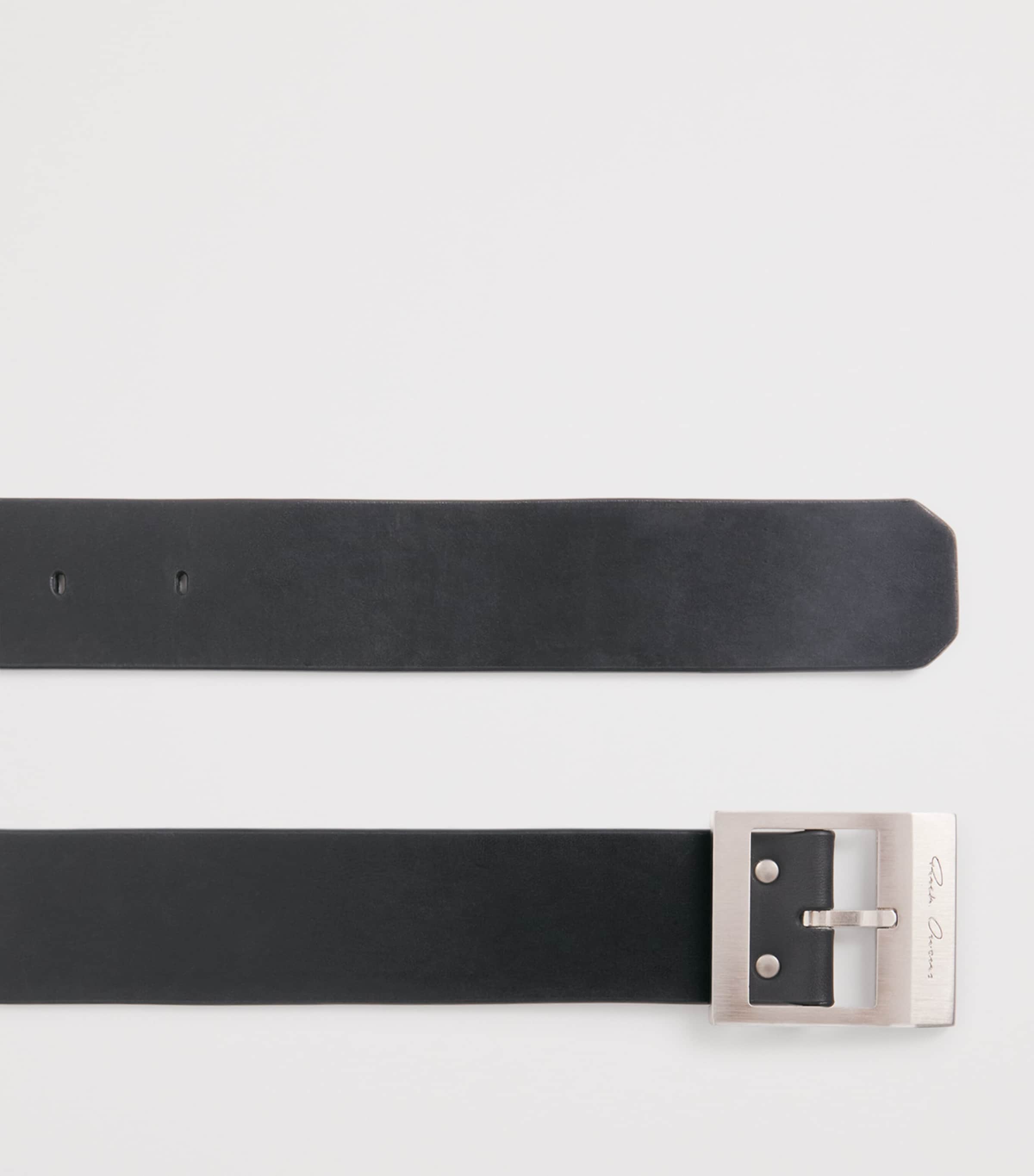 Leather Stooges Belt BLACK/ 09 Image 4