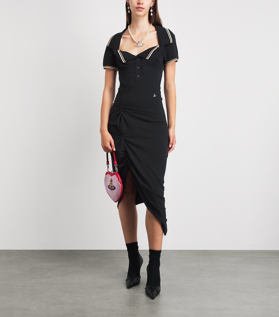 Vivienne Westwood Womens Monday Midi Dress Black Image 2