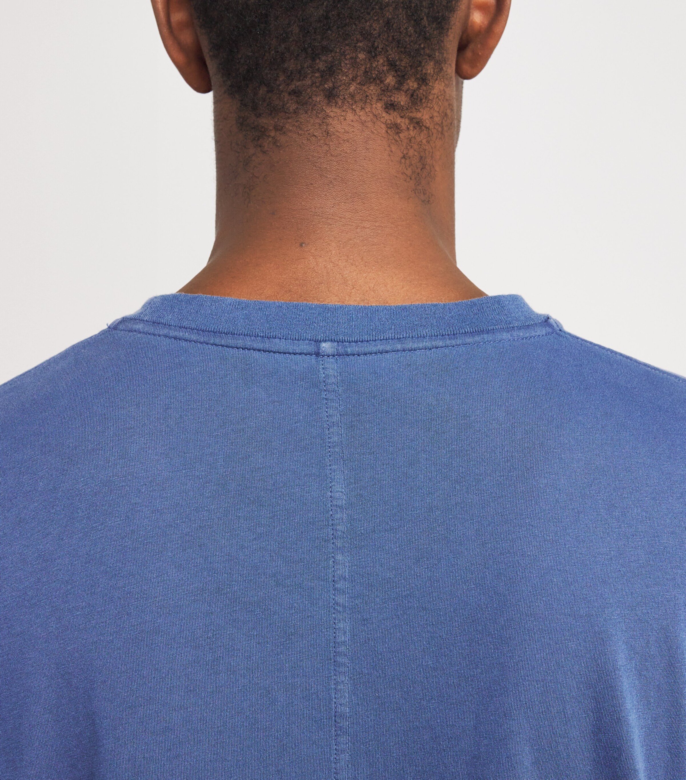 The Row Mens Cotton Lawson T-Shirt Light Blue Image 5