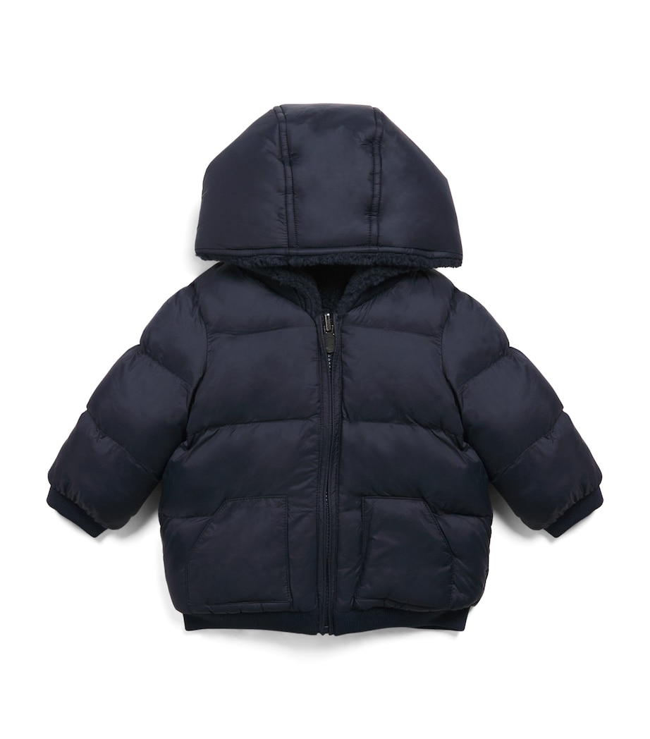 Reversible Padded Coat (3 Months-4 Years) 4MARINE Image 1