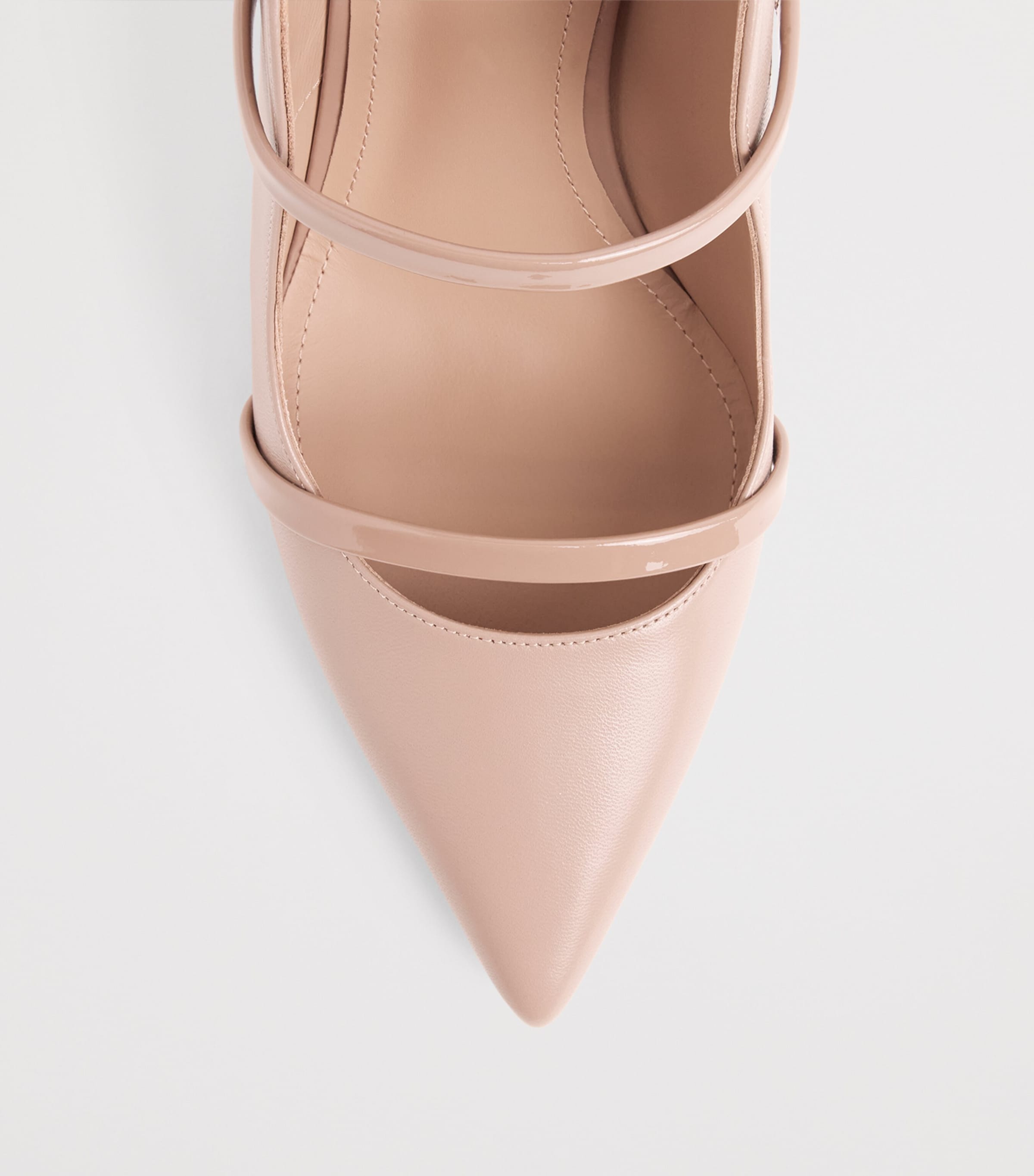 Malone Souliers Leather Maureen Mules 85 Dove Image 6