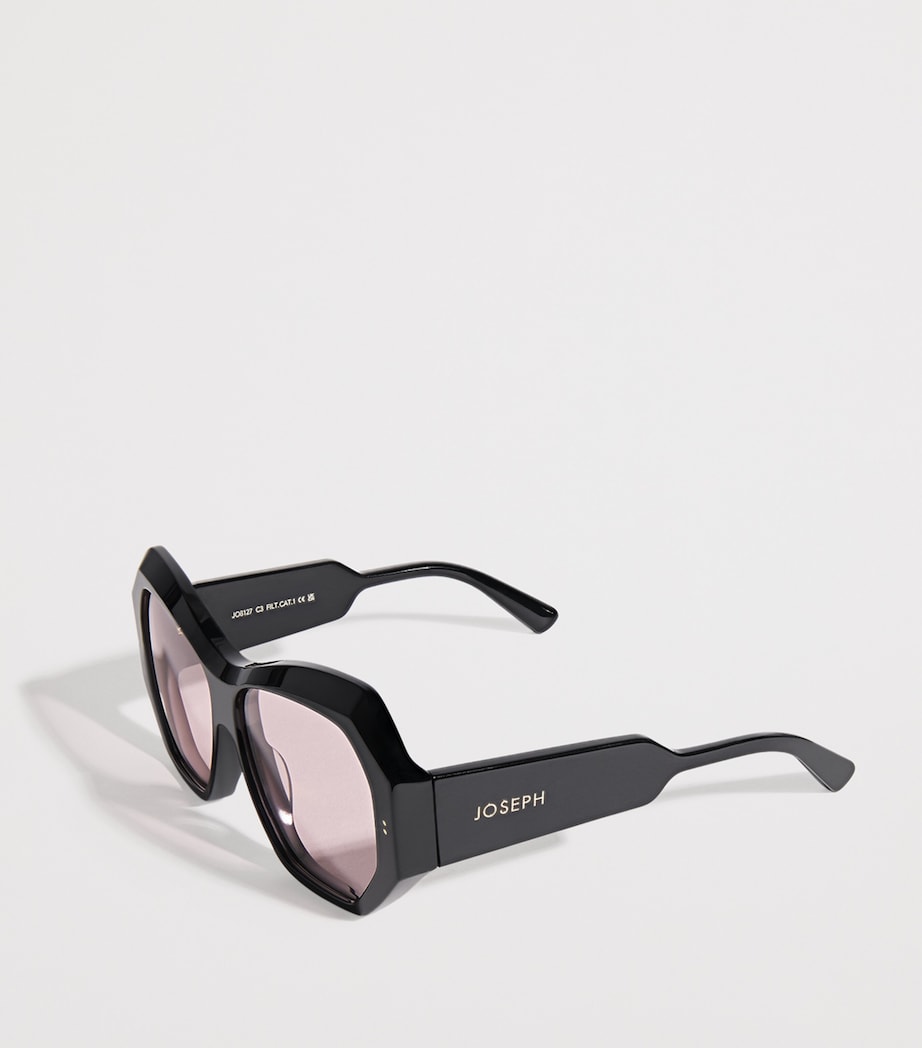 Joseph Butterfly Slima Sunglasses Black Image 2