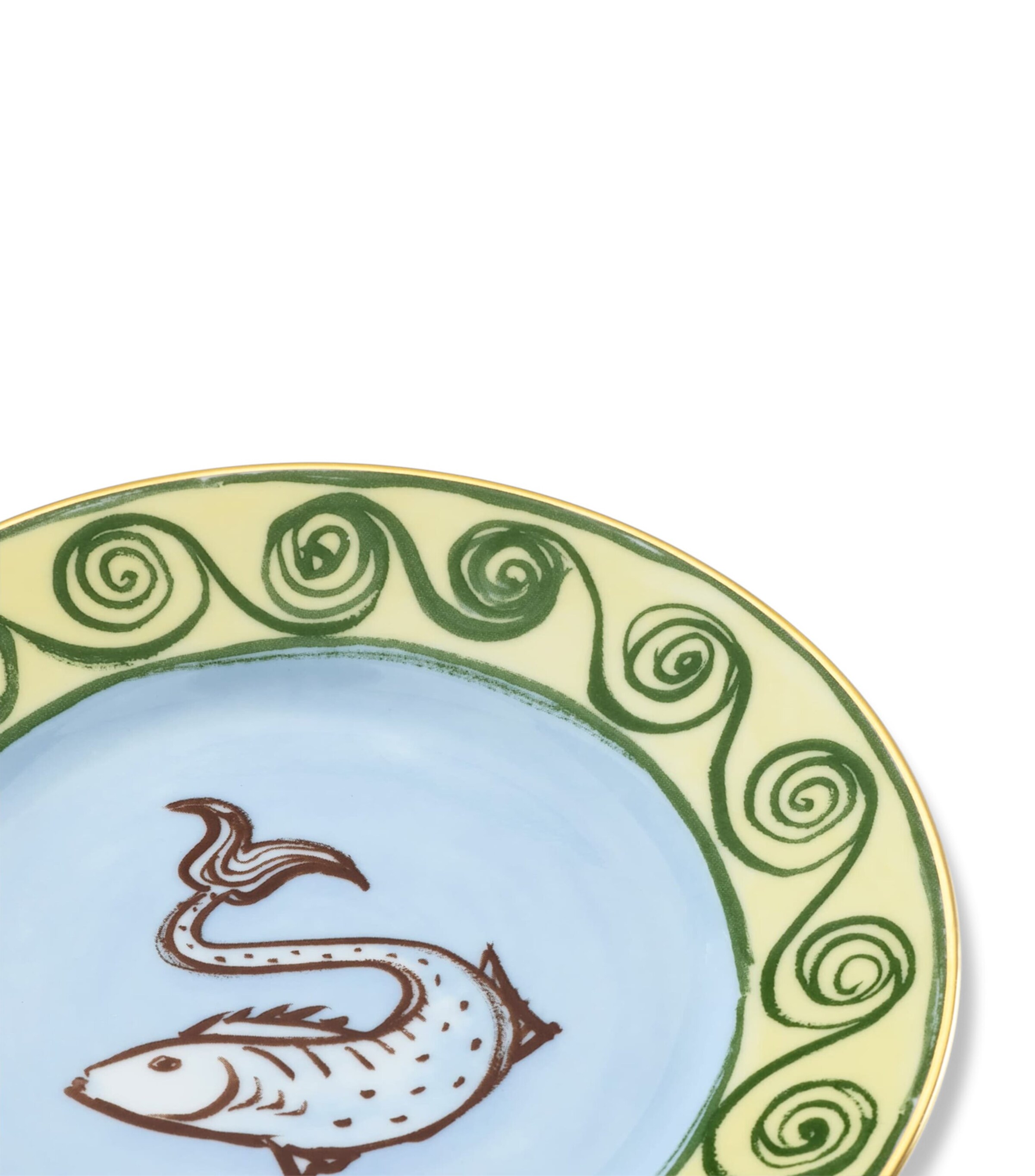 Porcelain Il Viaggio di Nettuno Bread Plate (16cm) G00135002 Image 2