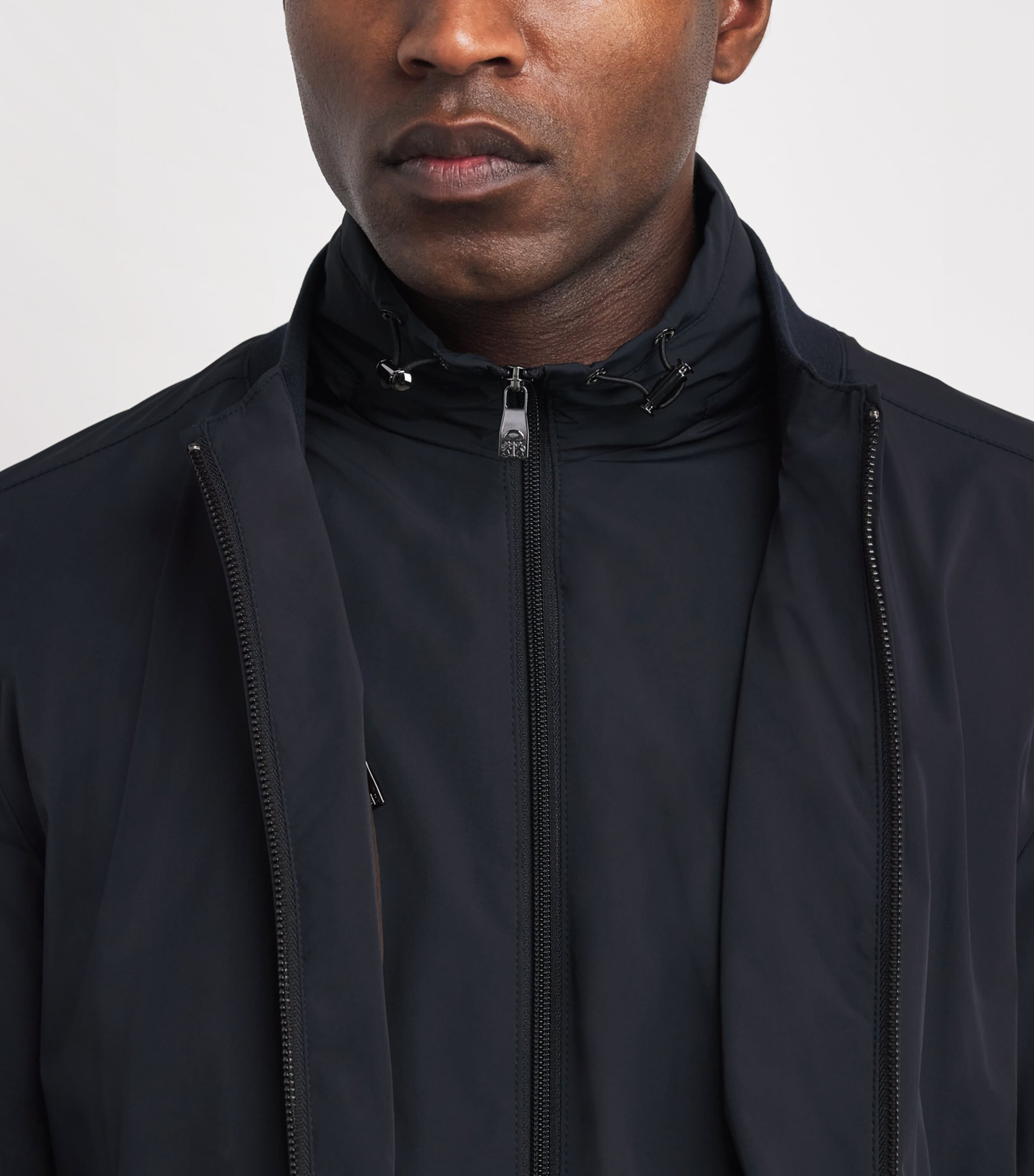 Thumper Bomber Jacket 001 NAVY BLUE Image 6