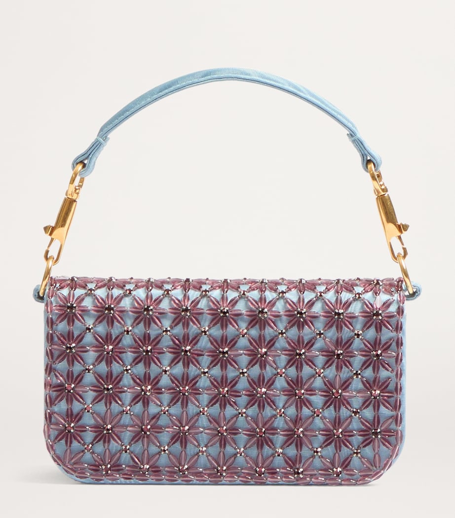 Small Emroidered Loco Shoulder Bag R7C Image 2