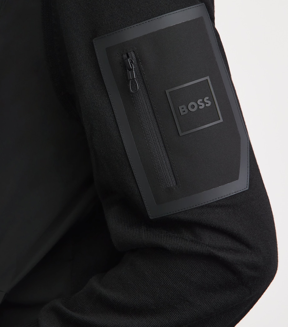 Momentum Zip-Up Jacket 001 BLACK Image 3