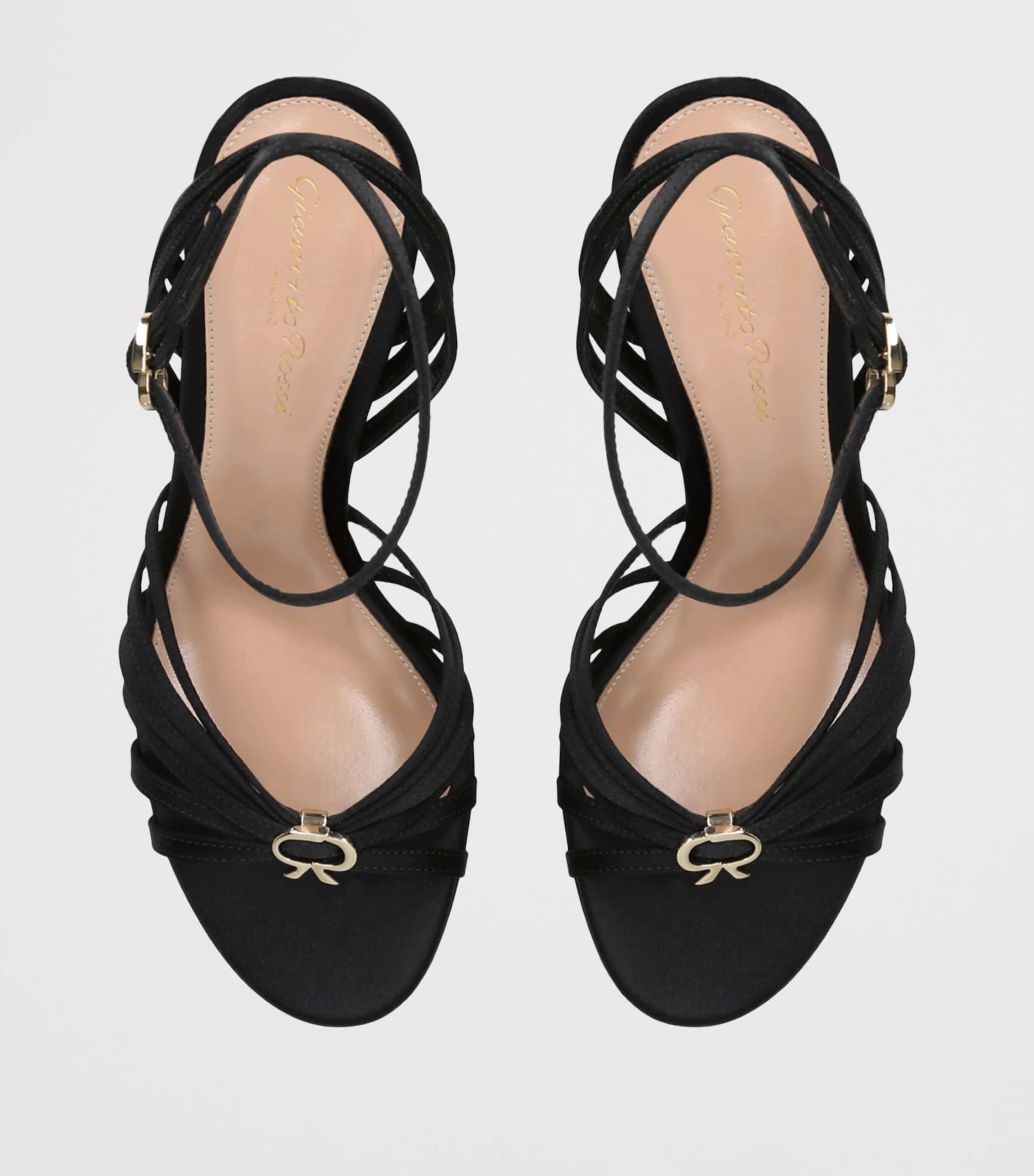 Rita Platform Sandals 70 BLACK Image 4