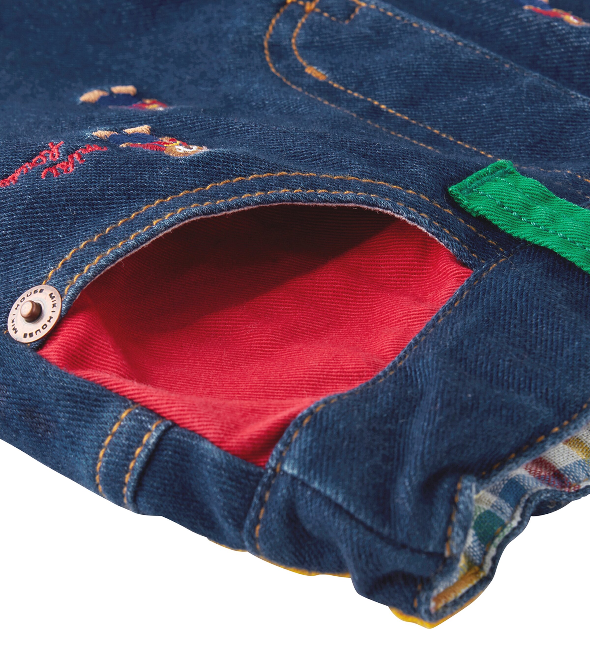 Cotton Embroidered Jeans (2-5 Years) 33 Image 4