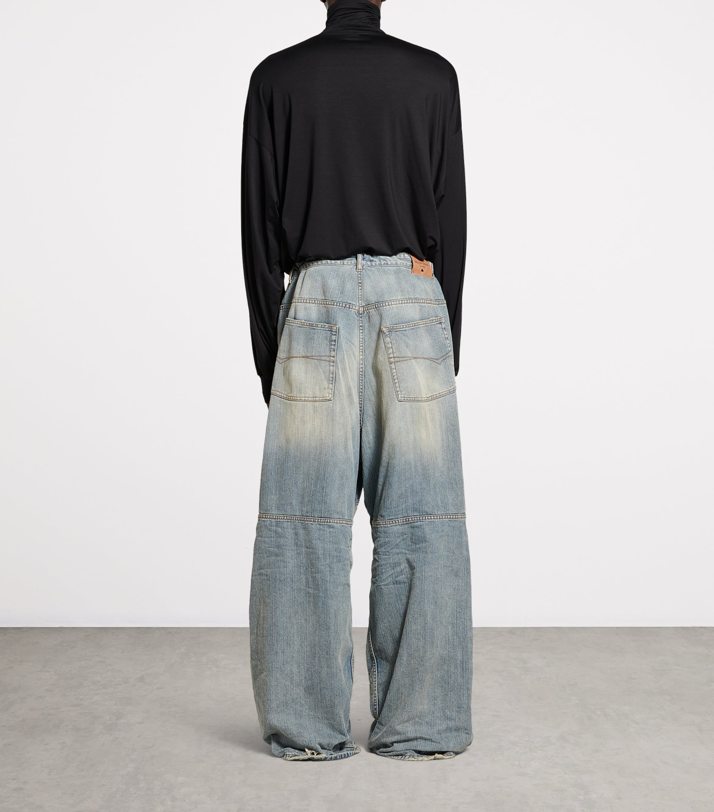 Balenciaga Pink Baggy Jeans | Harrods US