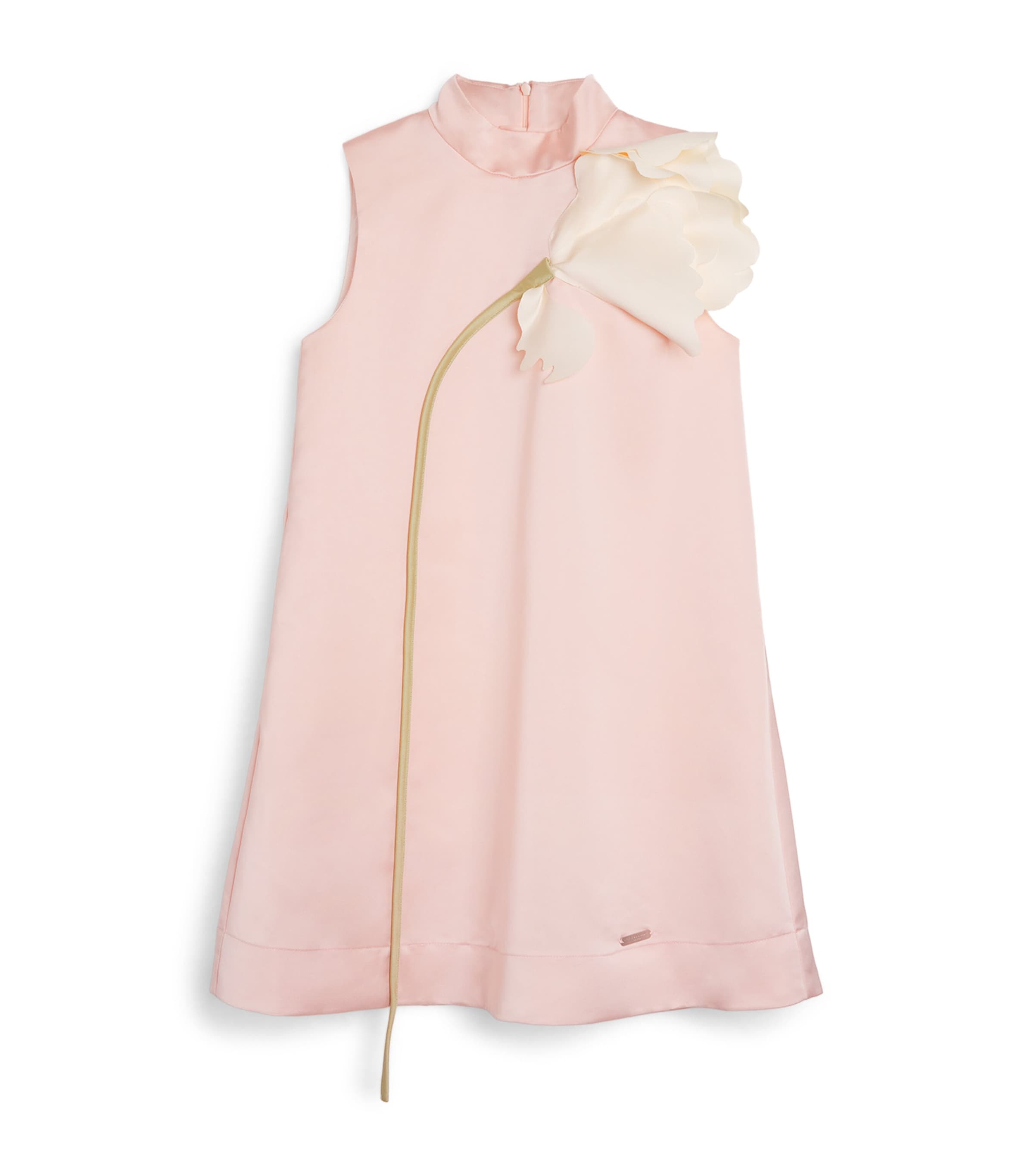 JESSIE AND JAMES Satin Kiss Me Over The Garden Fence Dress (10-14 Years) Satin Image 1