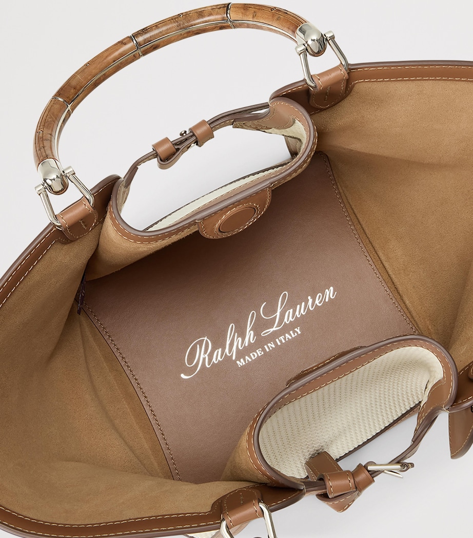 The Ralph Woven Tote Bag NATURAL-101 Image 7
