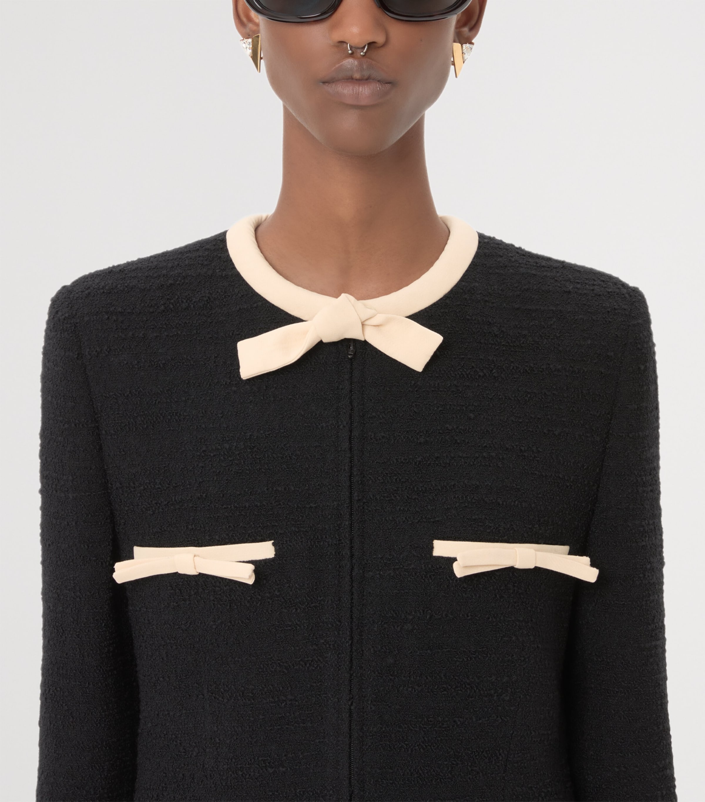 Virgin Wool-Blend Jacket 0NO Image 3