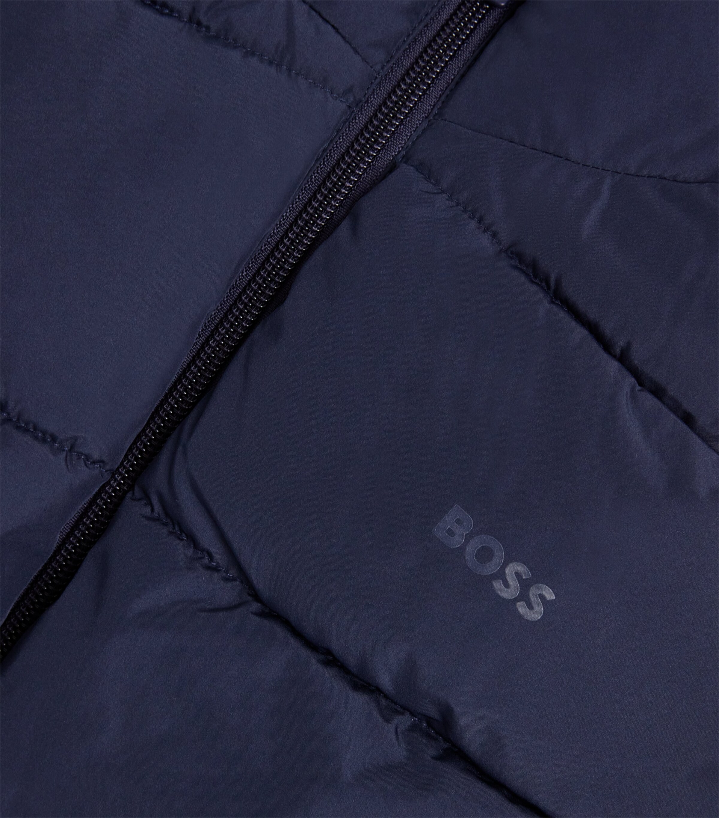 Logo Puffer Gilet (4-16 Years) NAVY Image 3