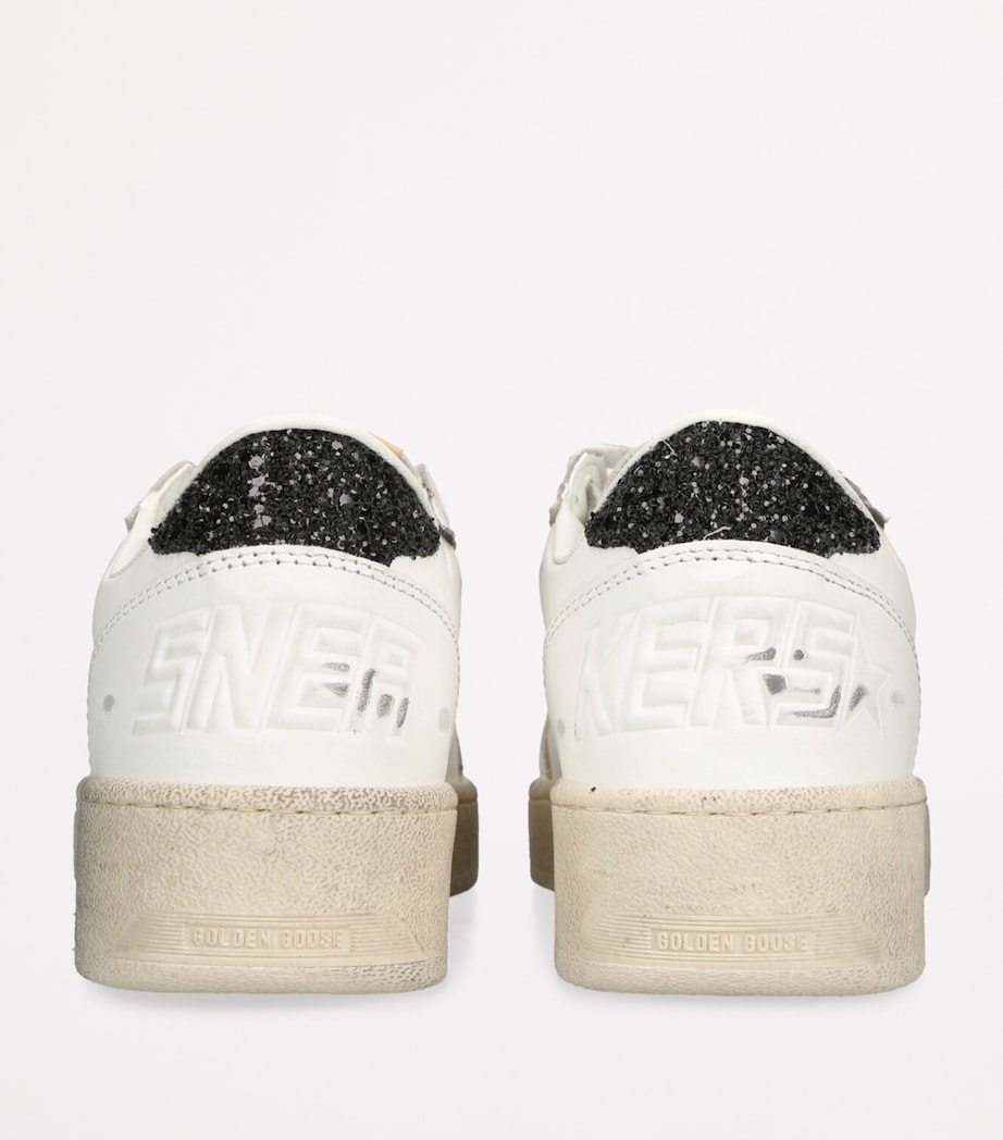 Leather Ball Star Low-Top Sneakers WHITE/COMB Image 2