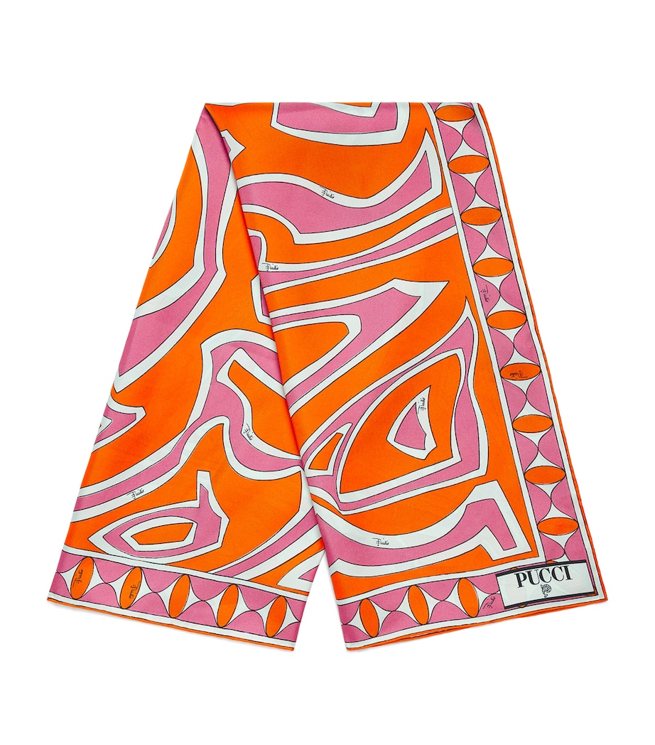 PUCCI Silk Labirinto Scarf Image 1