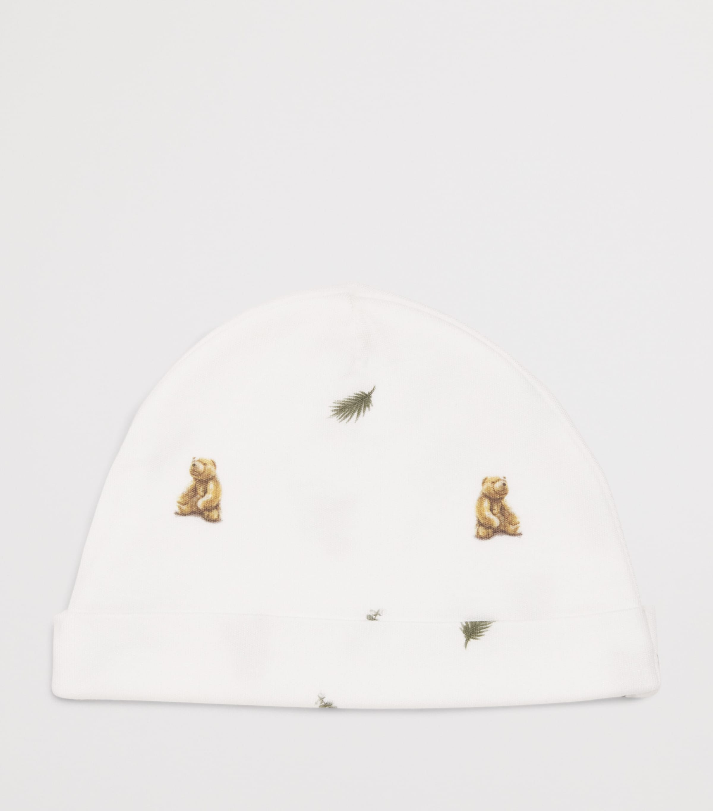 Rosa & Blue Brown Bear Hat Ivory Image 2