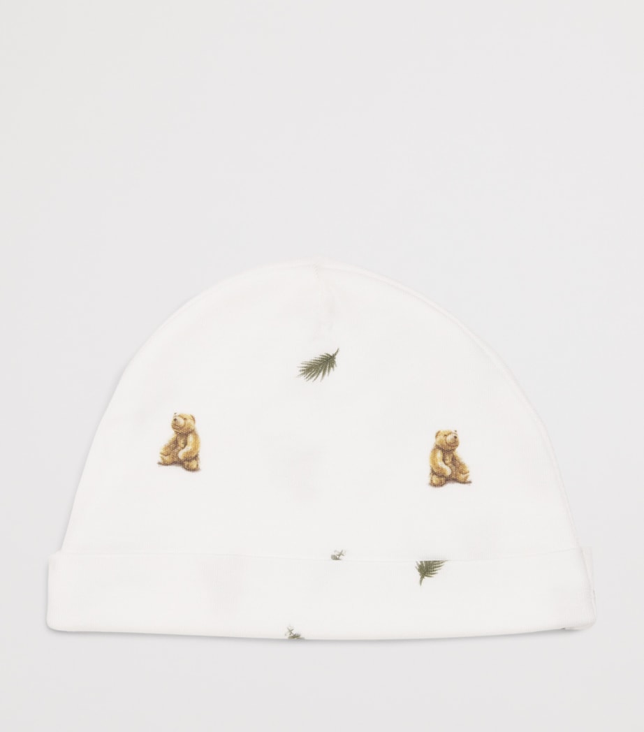 Rosa & Blue Brown Bear Hat Ivory Image 2