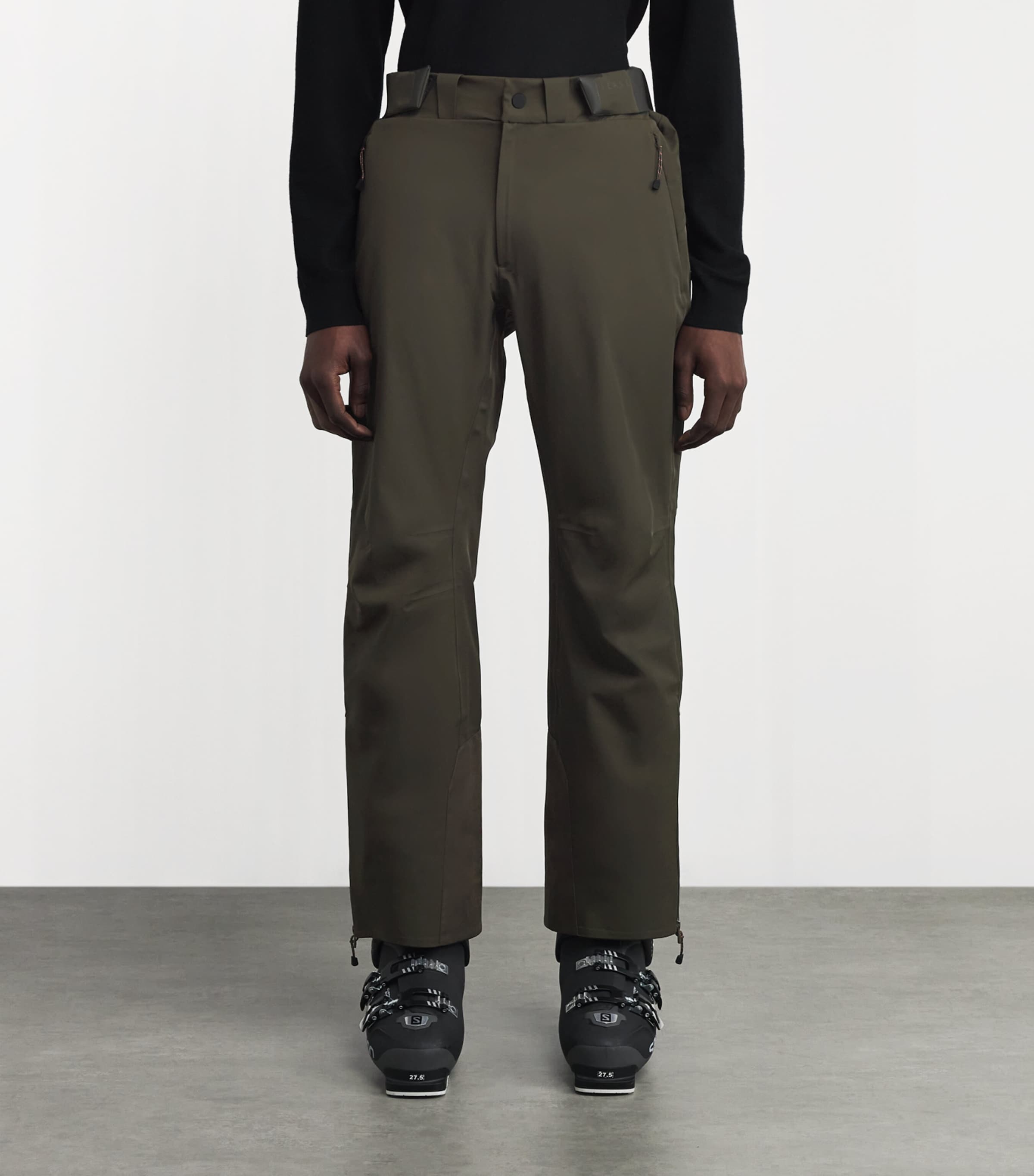 Cashmere Indren Ski Trousers MILITARY GREEN G34 Image 3