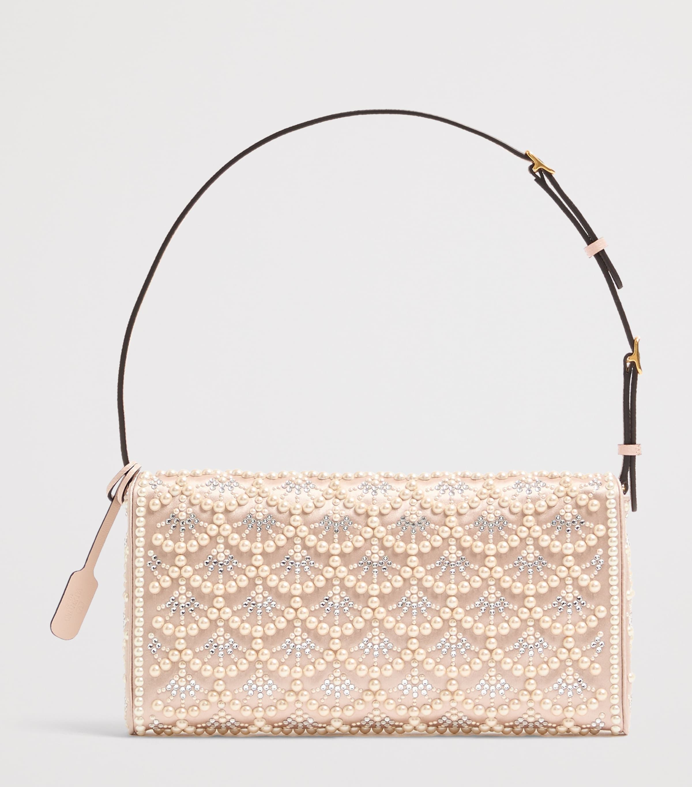 Valentino Garavani Embellished DeVain Shoulder Bag Image 4