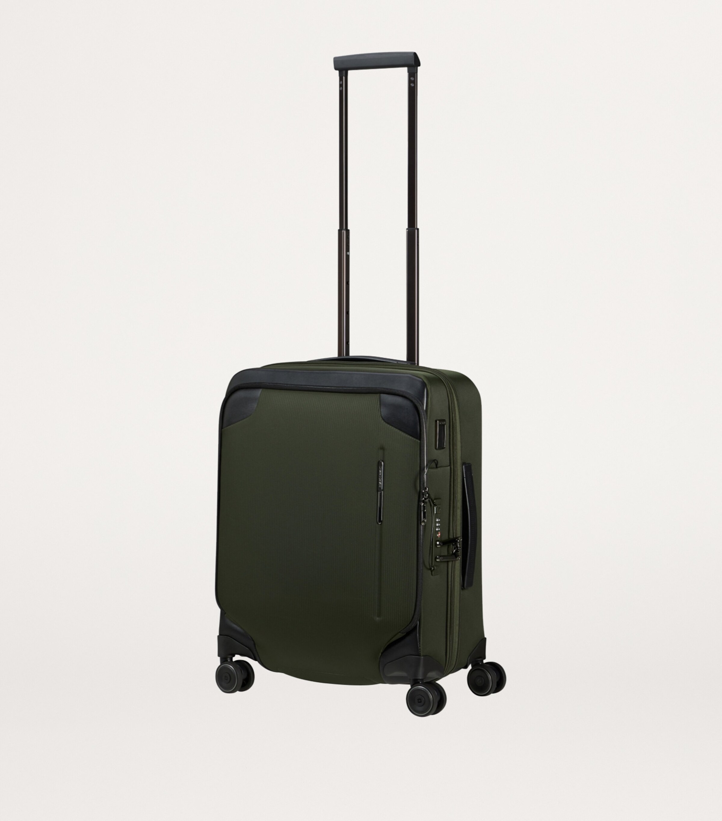Samsonite Green Splendix Expandable Carry-On Spinner Suitcase (55cm ...