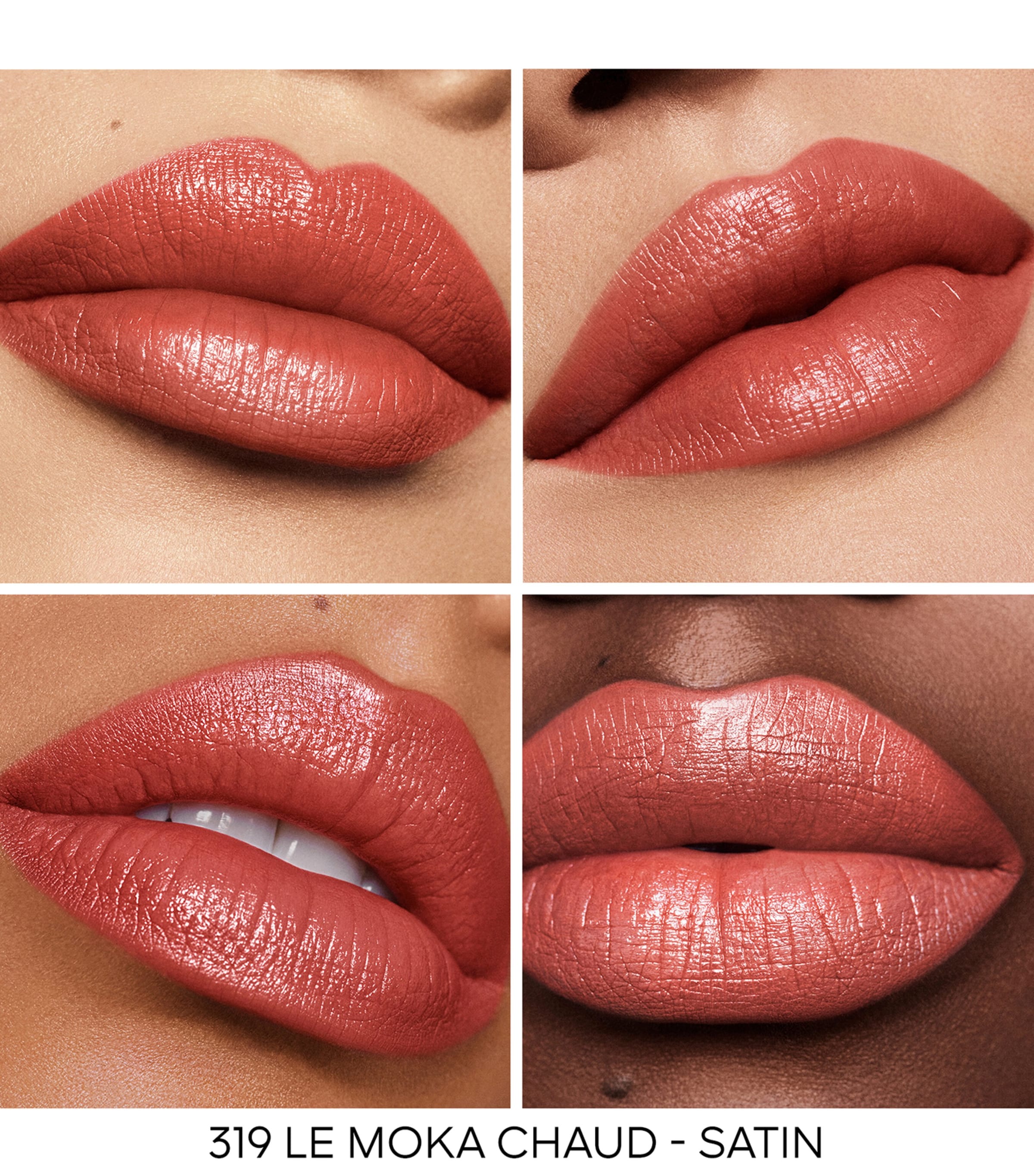 Rouge G Ultra-Care Satin Lipstick - Refill 319 MOKA CHAUD Image 3