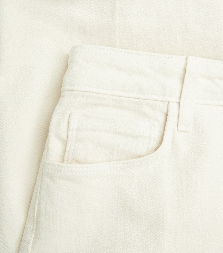 Kendra Flared Cut Jeans VINTAGE WHITE Image 5