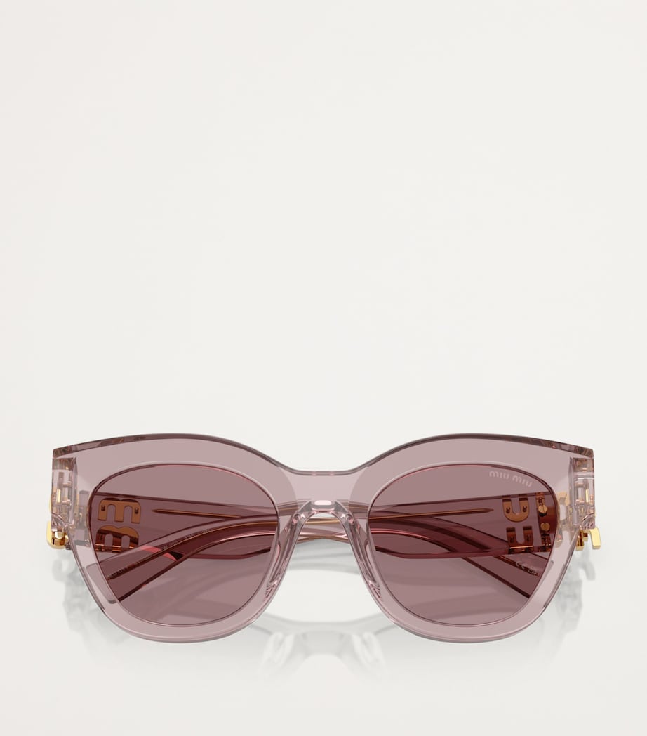 Acetate Square MU01YS Sunglasses 12W20I Image 5