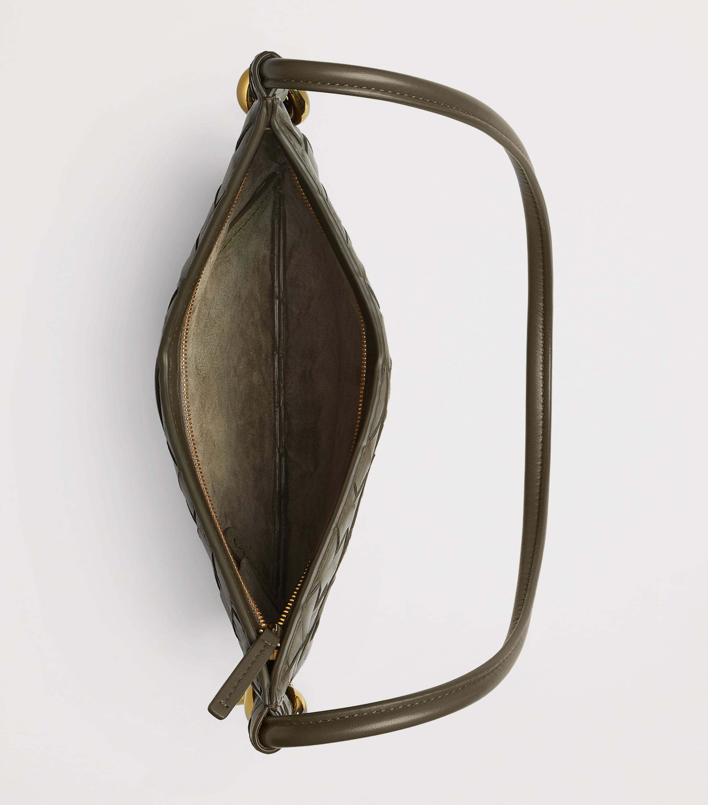 Bottega Veneta Mini Lambskin Solstice Shoulder Bag | Harrods US