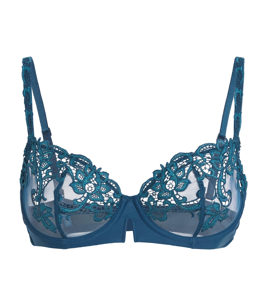 Lace Saga Half-Cup Bra 595 PRESTIGE BL Image 1