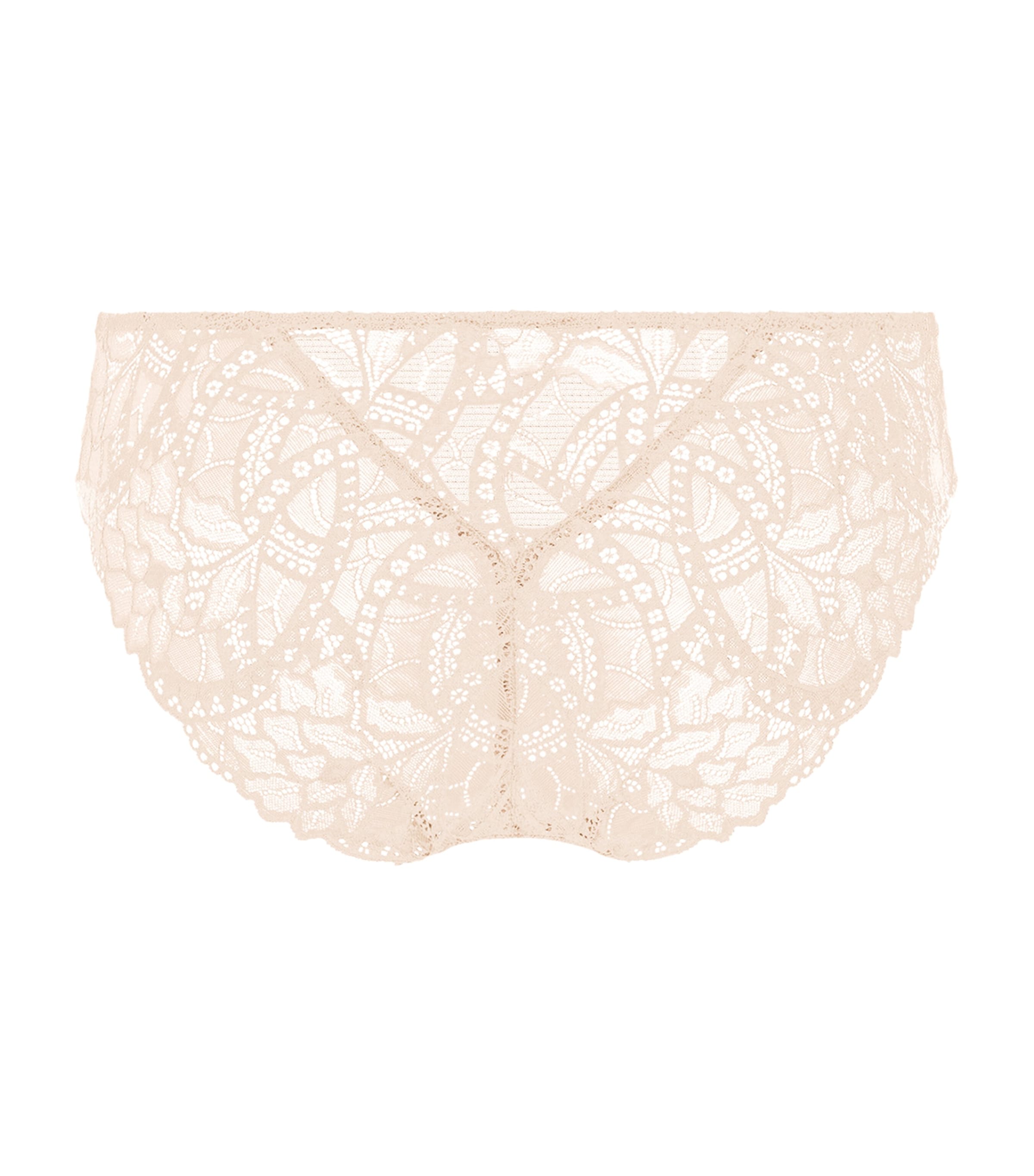 Hanro Womens Azelia Mini Briefs Creamy Glass Image 3