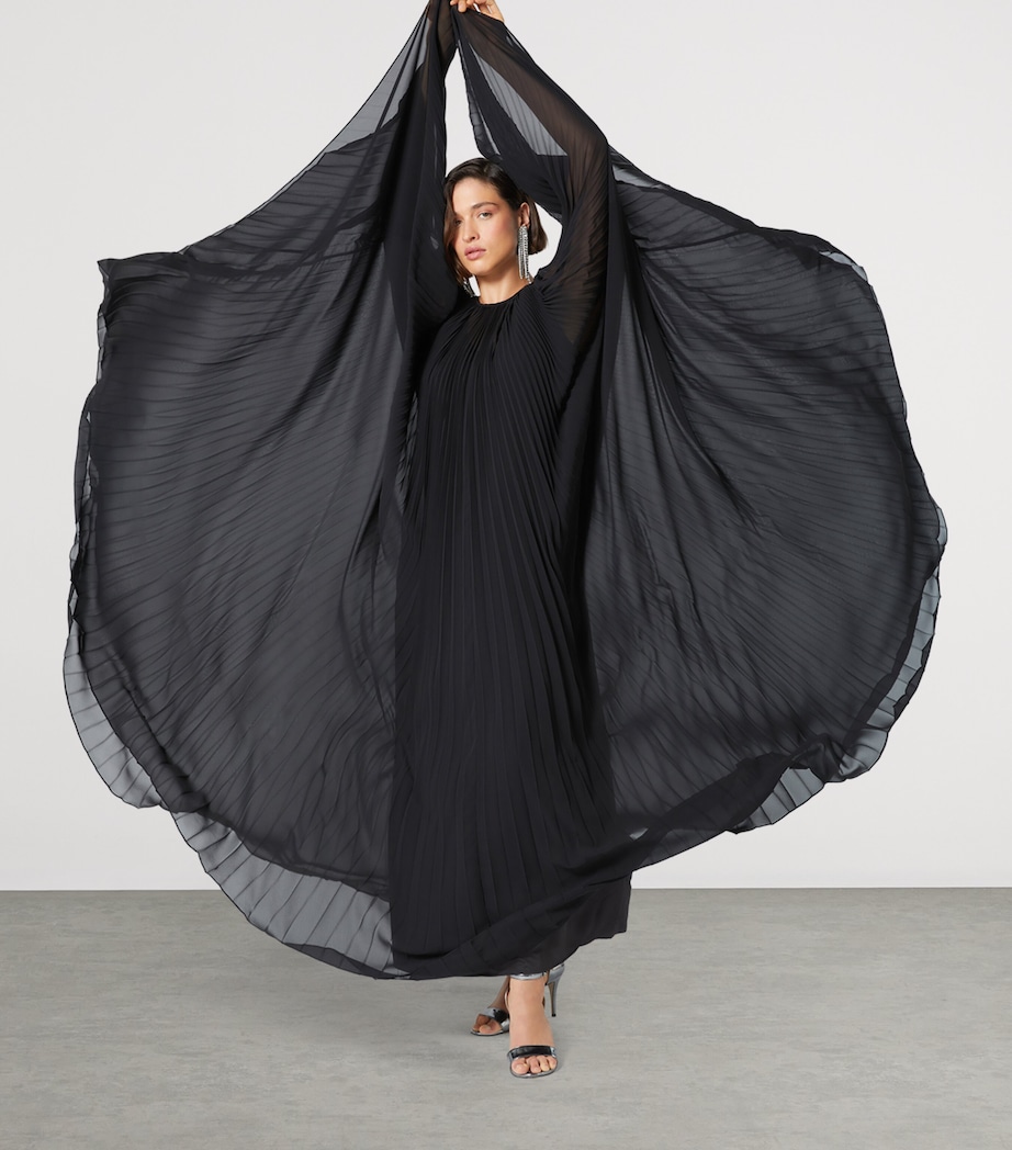 Mrebattage Kaftan Maxi Dress BLACK Image 4