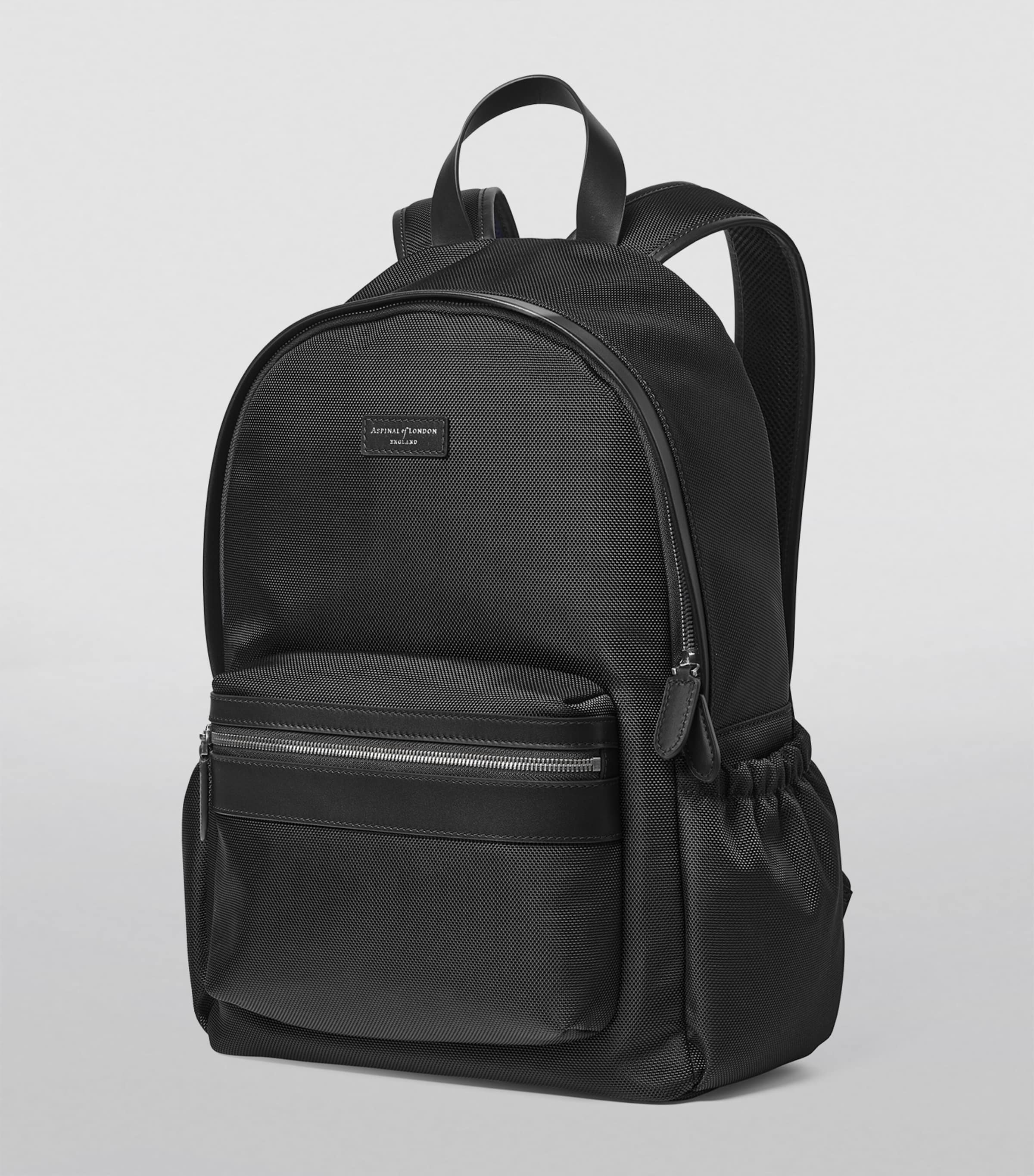 Nylon Backpack BLACK Image 4