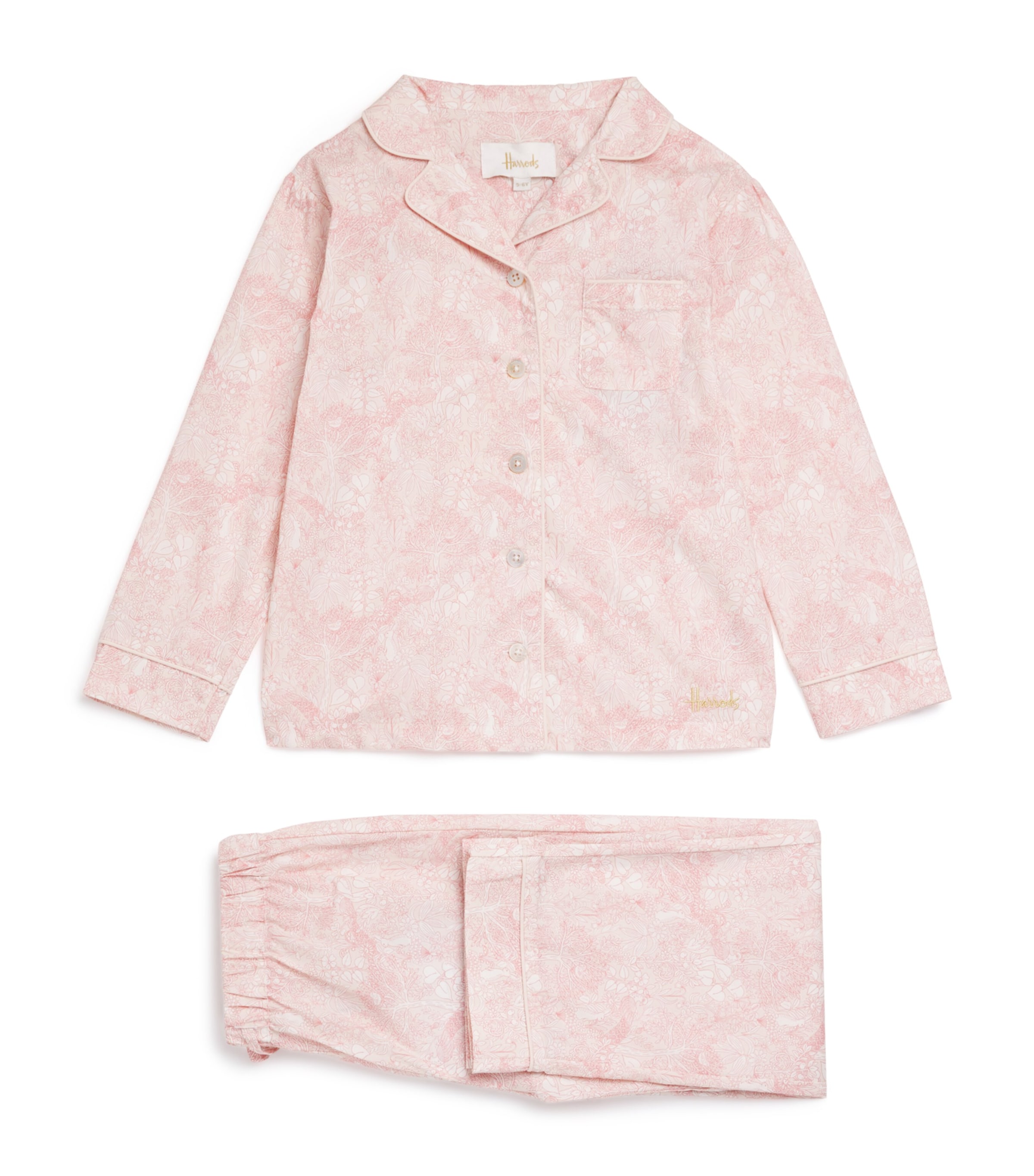 Cotton Enchanted Woodland Print Pyjama Set (2-8 Years)