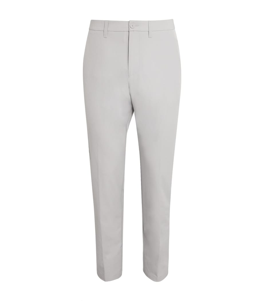 High-Stretch Commuter Trousers PASTEL GREY Image 1
