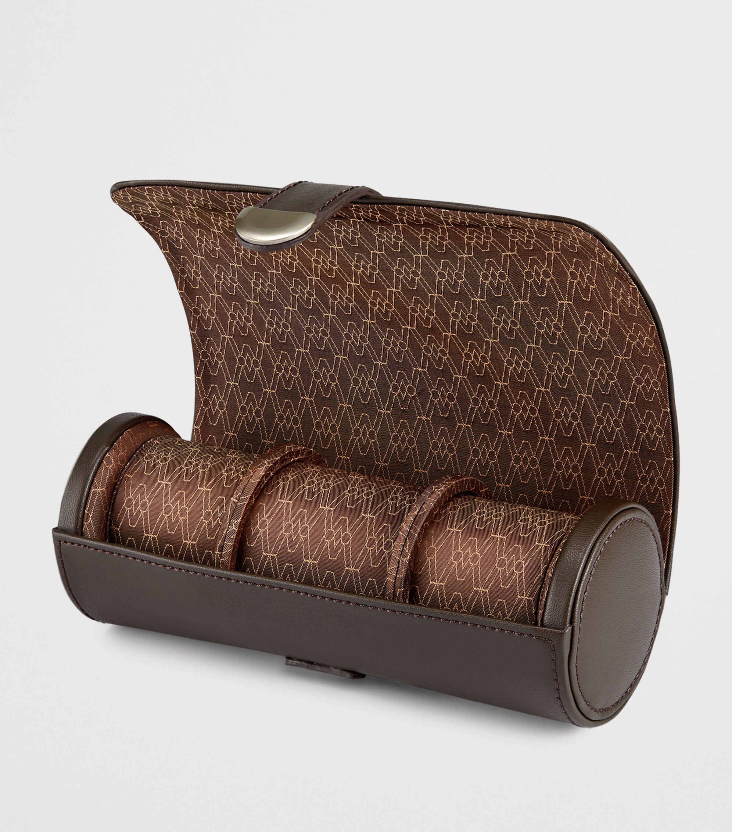 Vegan Earth Triple Watch Roll COFFEE Image 3